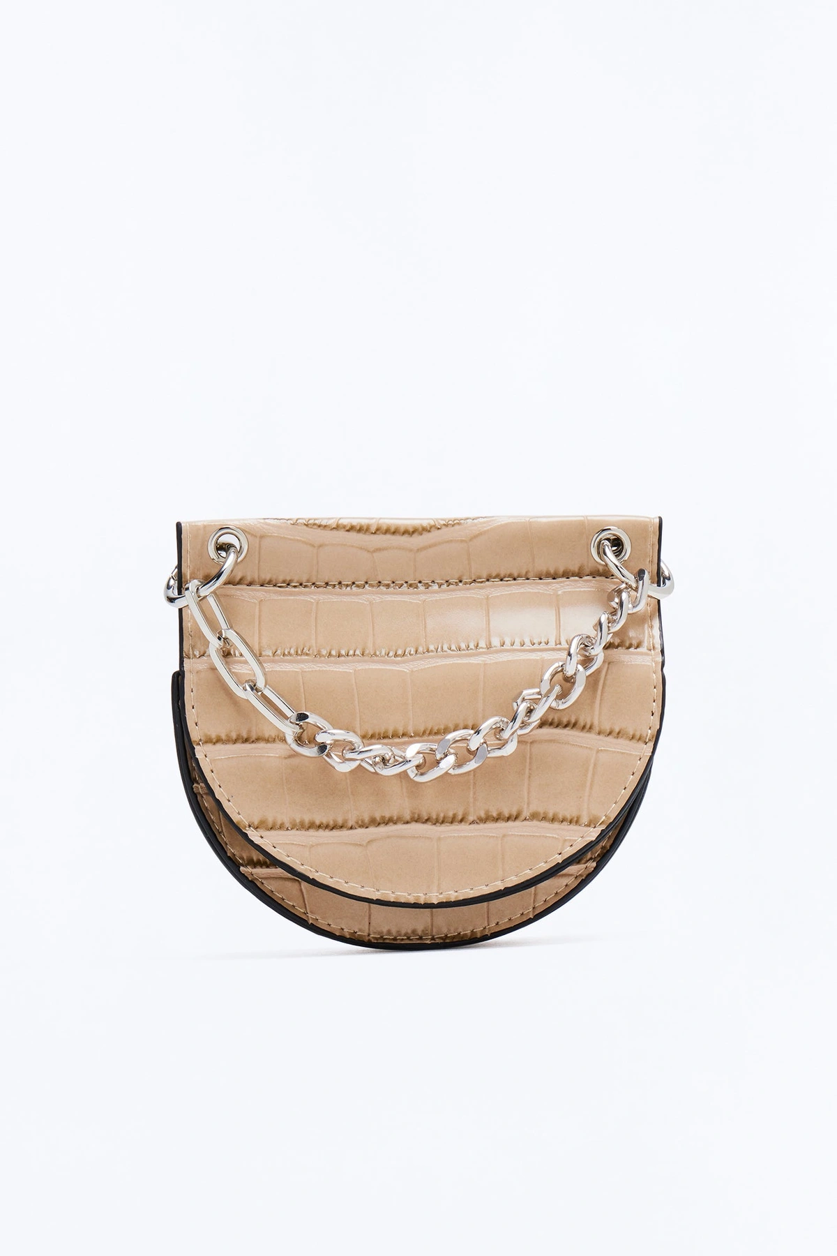All The Small Things Faux Leather Belt Bag - Nude — Nude