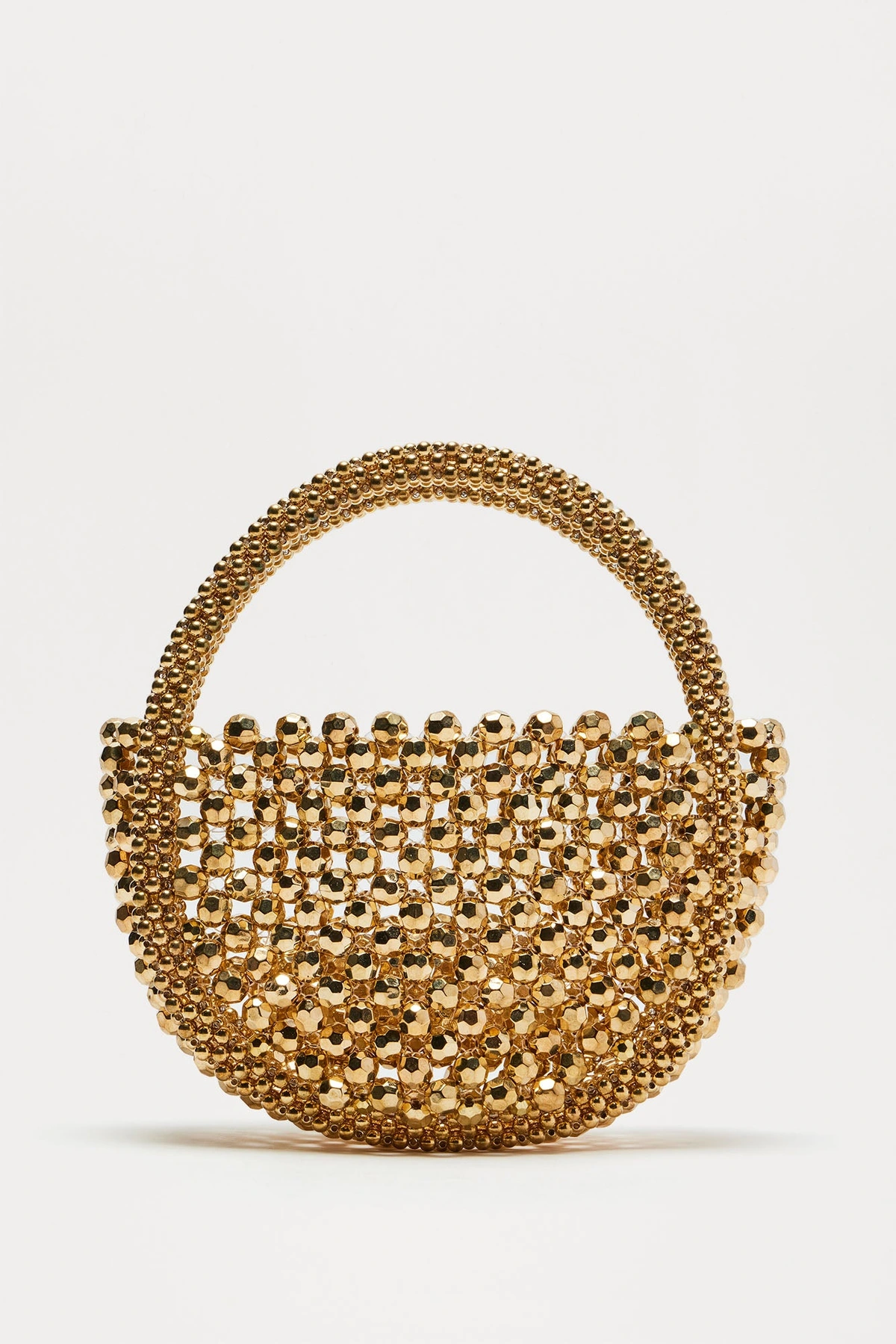 Golden Disco Doll Handbag - Gold — Dourado