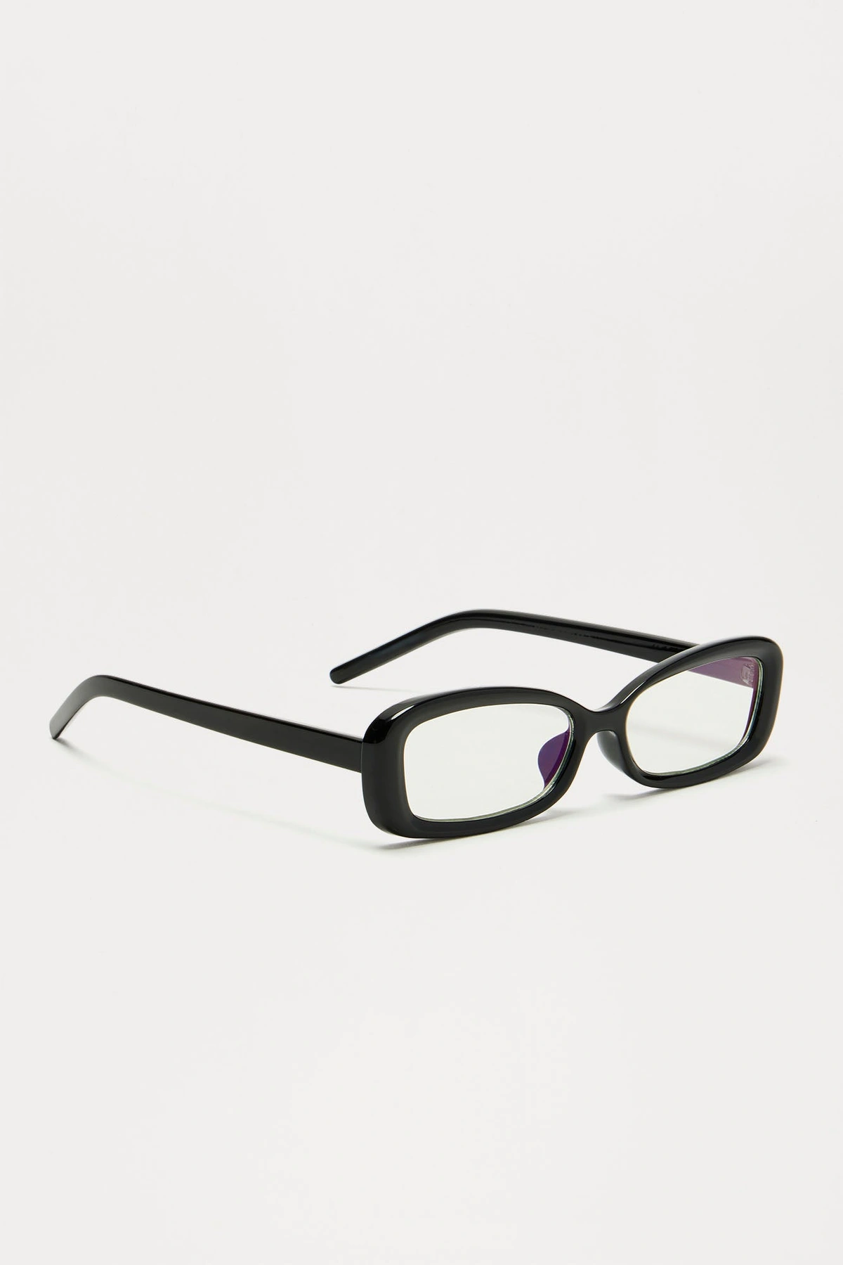 Heading Into The Office Blue Light Glasses - Black — Preto
