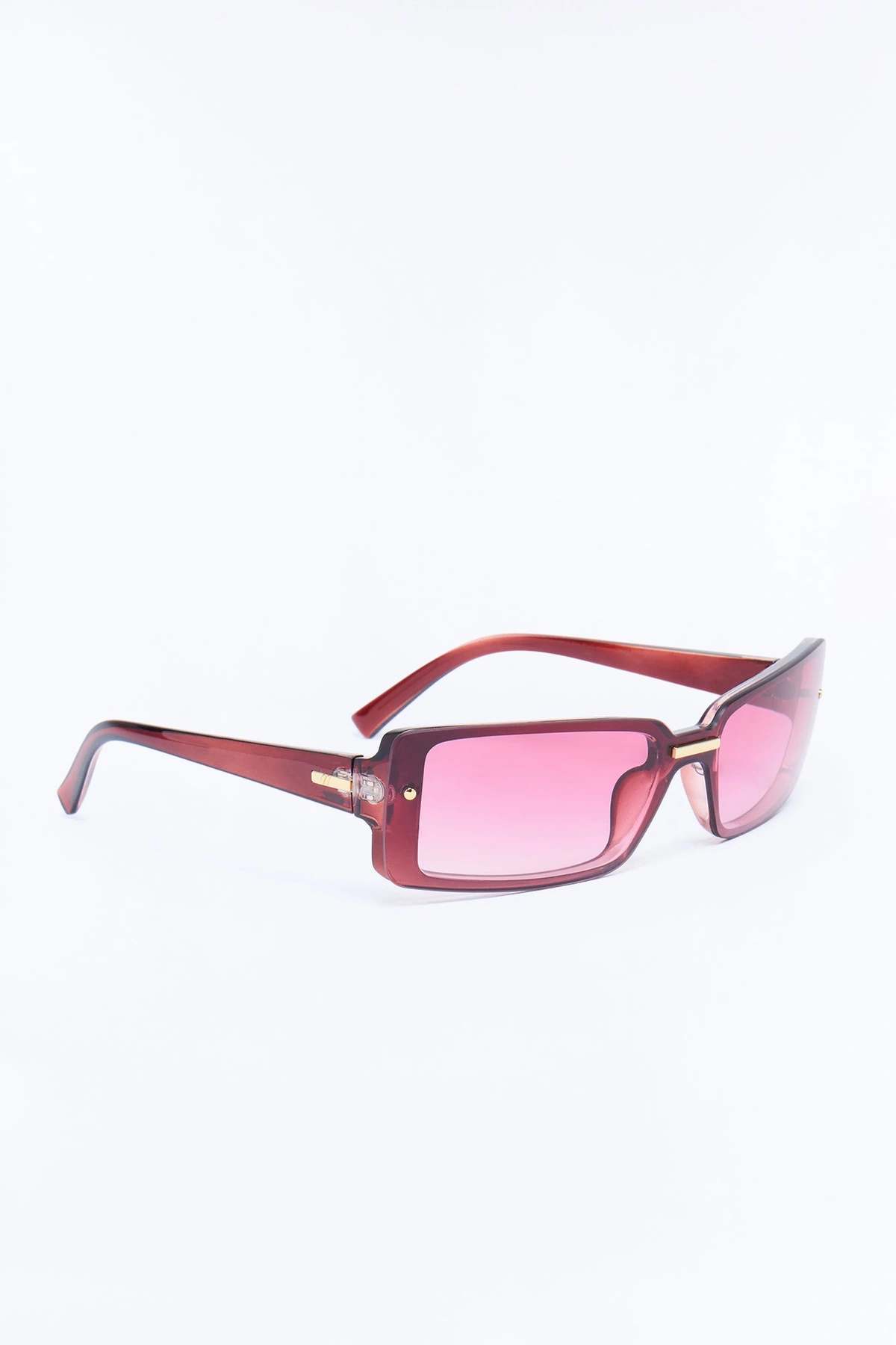 City Living Sunglasses - Burgundy/combo — Bordô/combinação