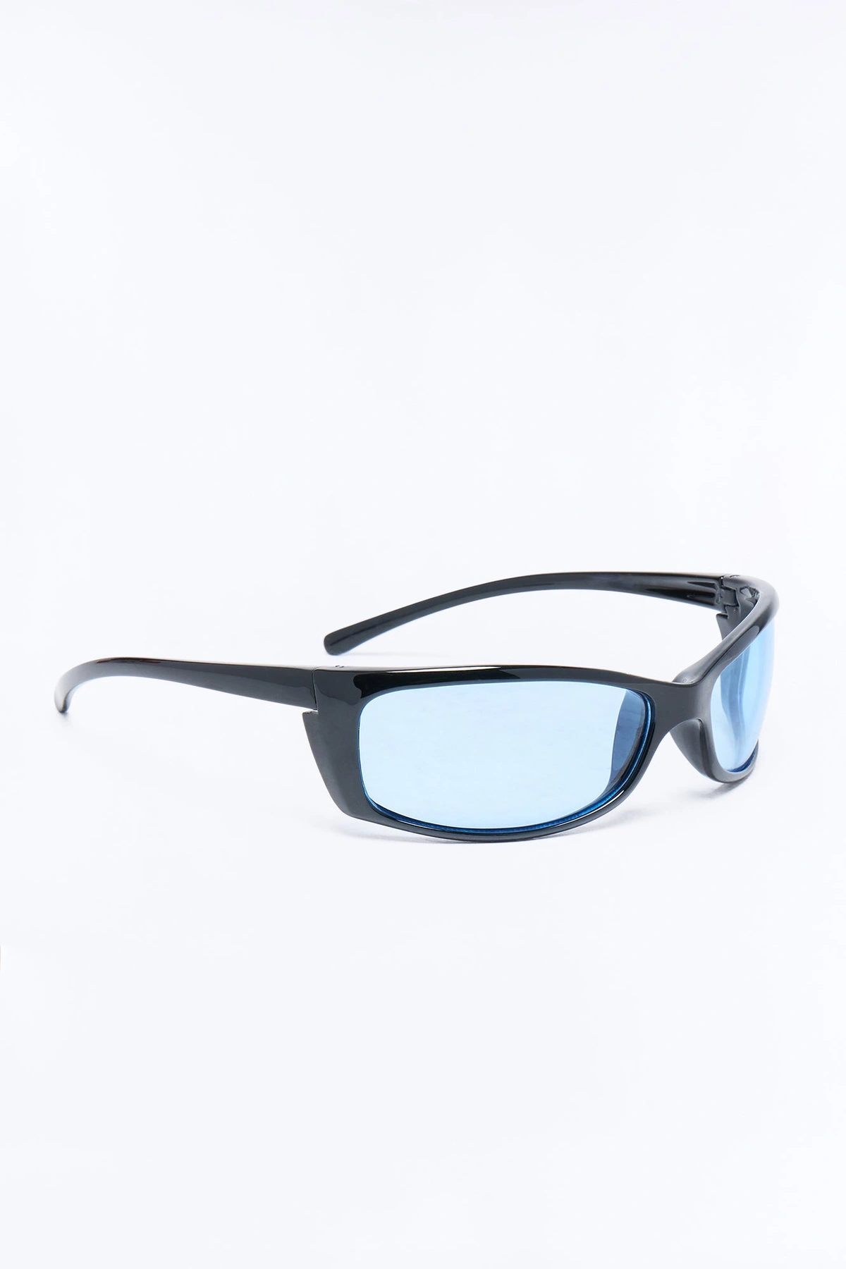 When You See Me Sunglasses - Black/Blue — Preto/Azul