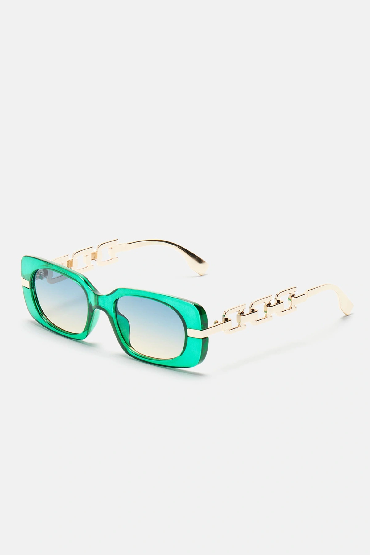 Look But Can't Touch Sunglasses - Green — Verde