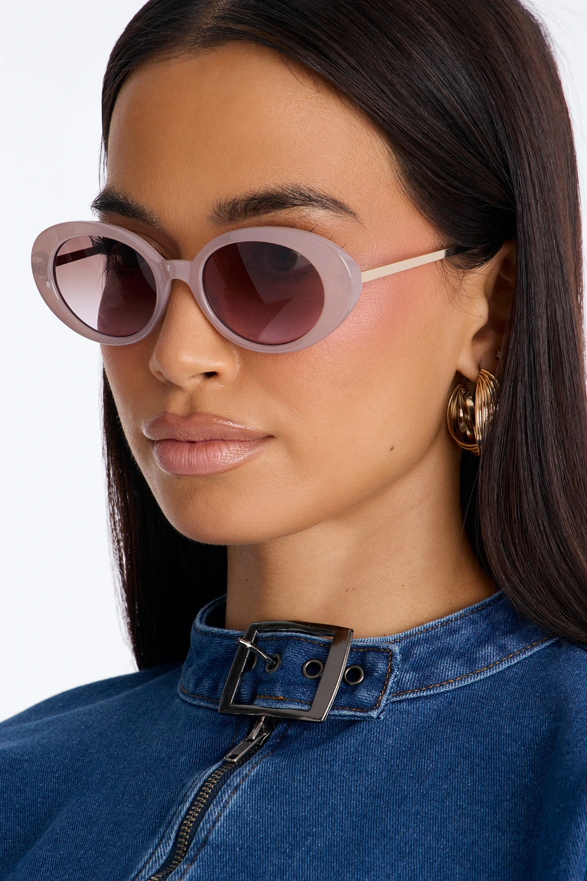 Got You Thinking Of Me Sunglasses - Nude — Nude