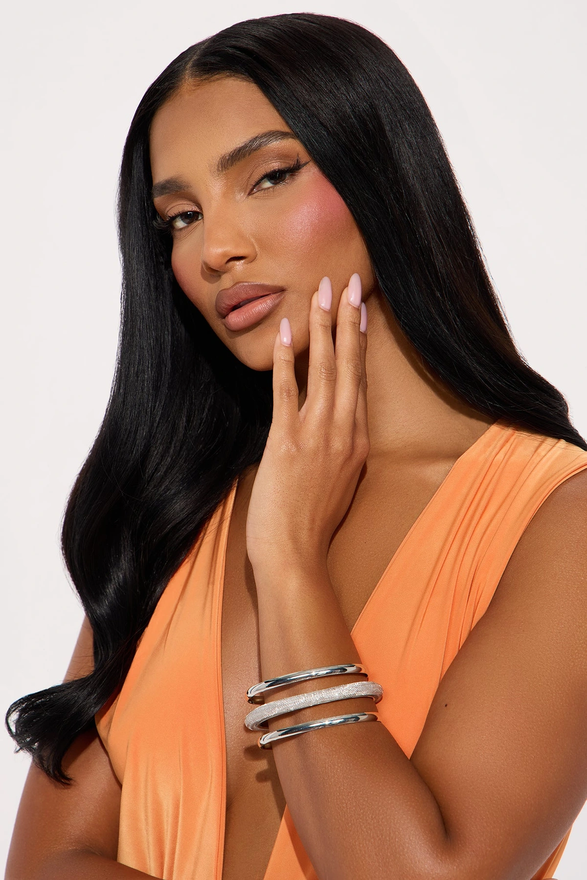 That Girl Cuff Bracelet - Silver — Prateado