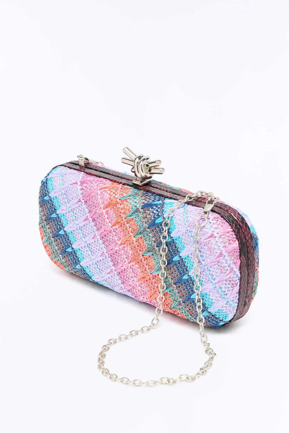 Knot Your Average Clutch - Multi Color — Multicolor