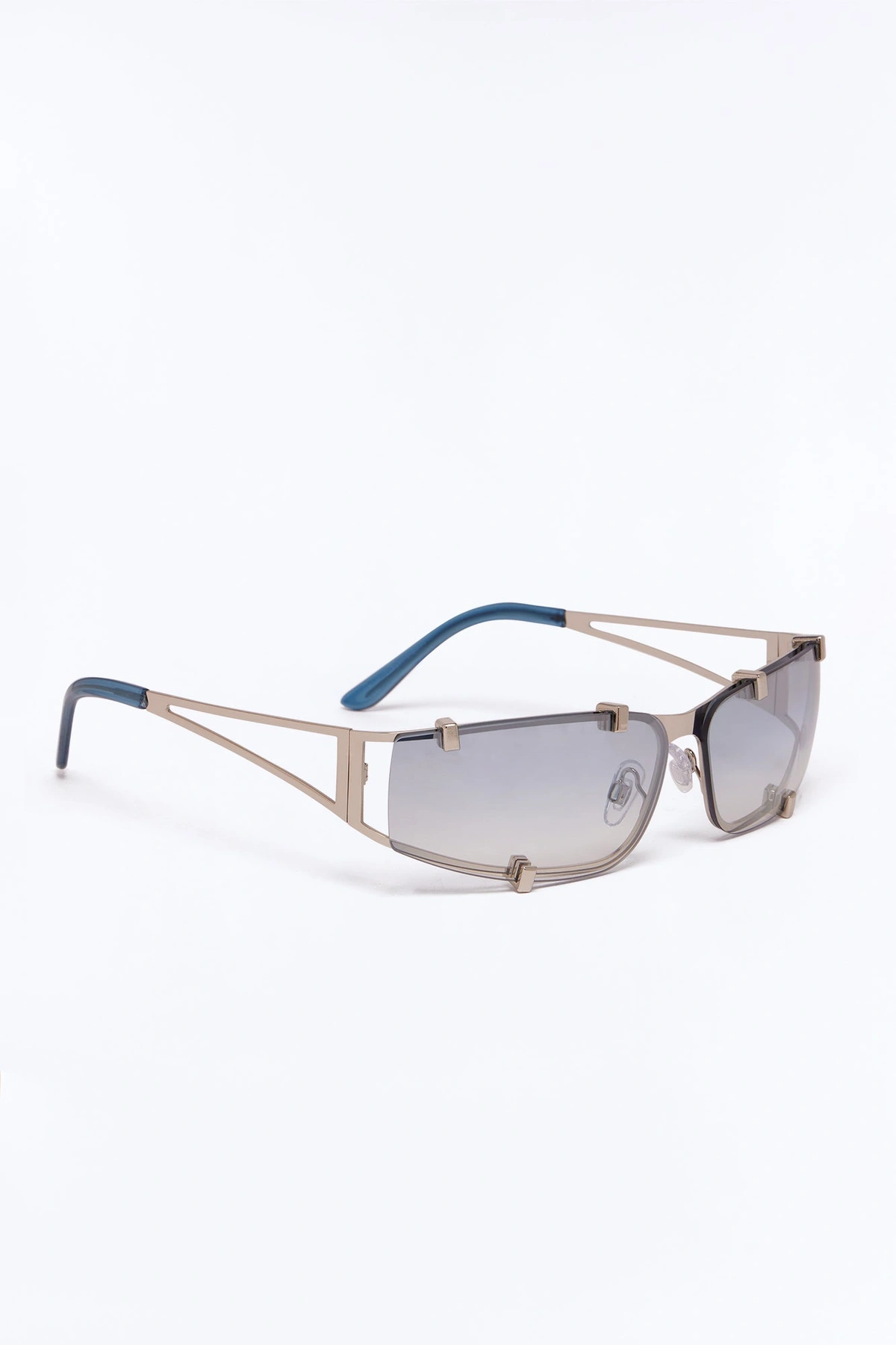 Electric Boom Sunglasses - Black/Silver — Preto/Prateado