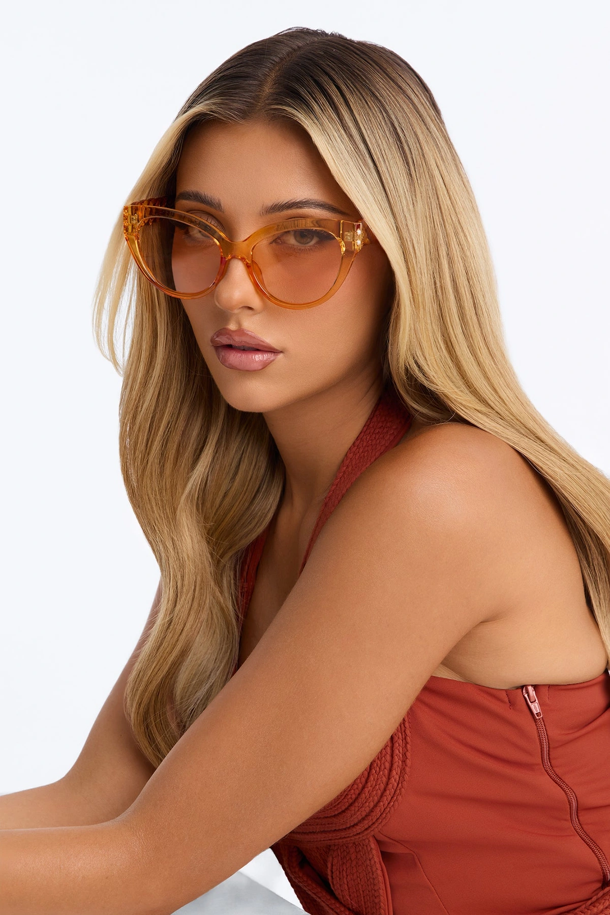 Sol Muse Sunglasses - Orange — Laranja