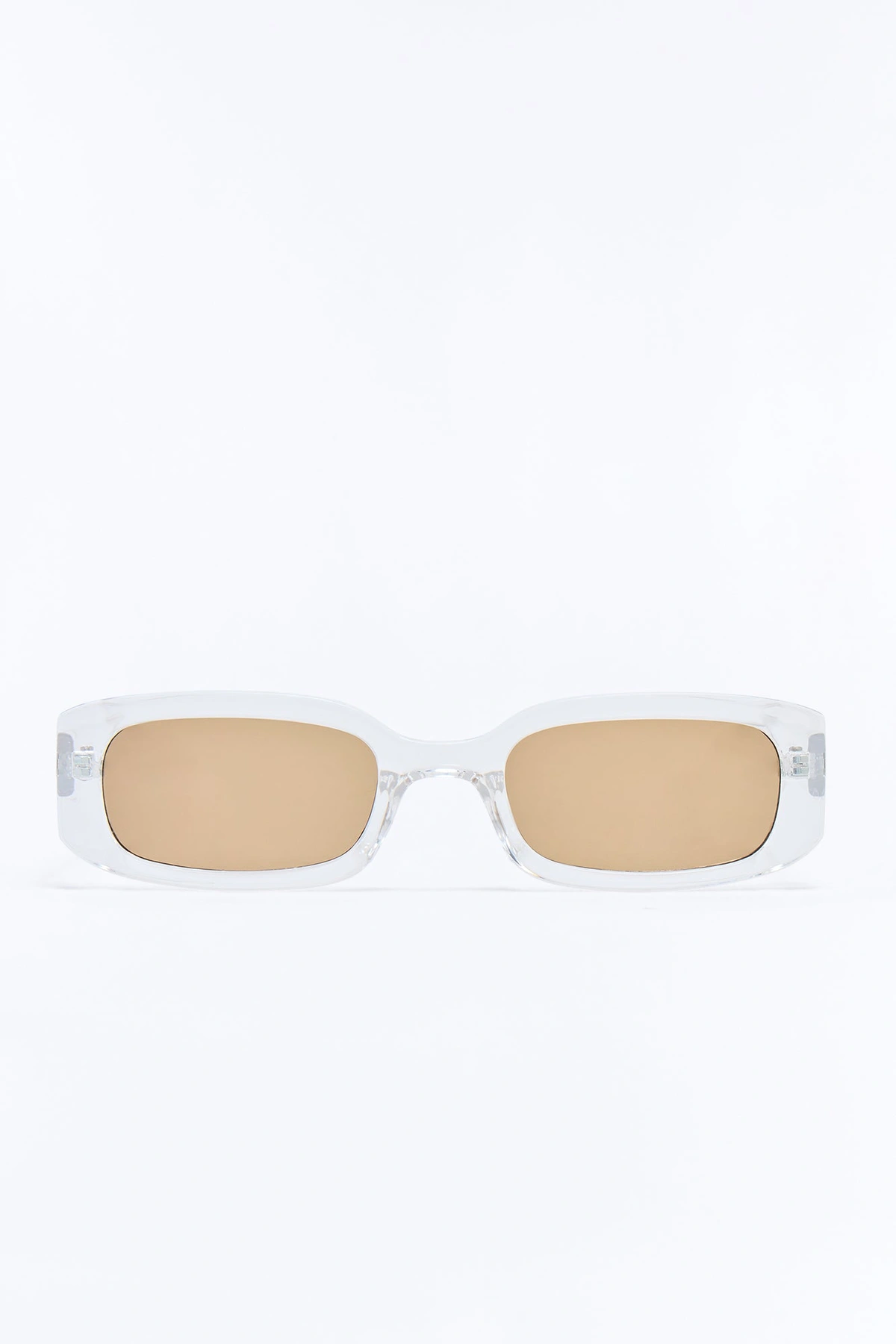 Cafe Society Sunglasses - Clear — Clear