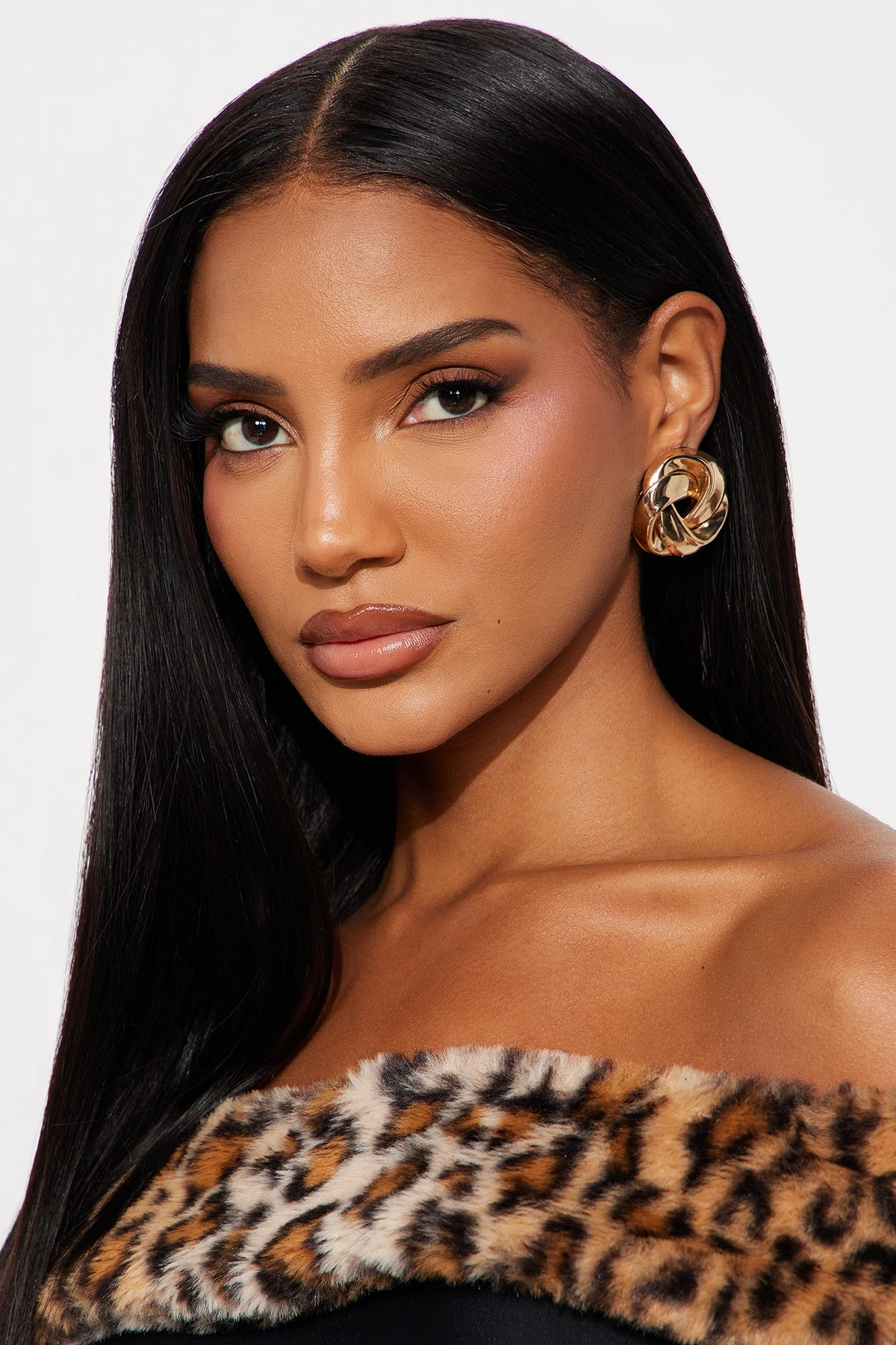 Interloop Hardware Earrings - Gold — Dourado