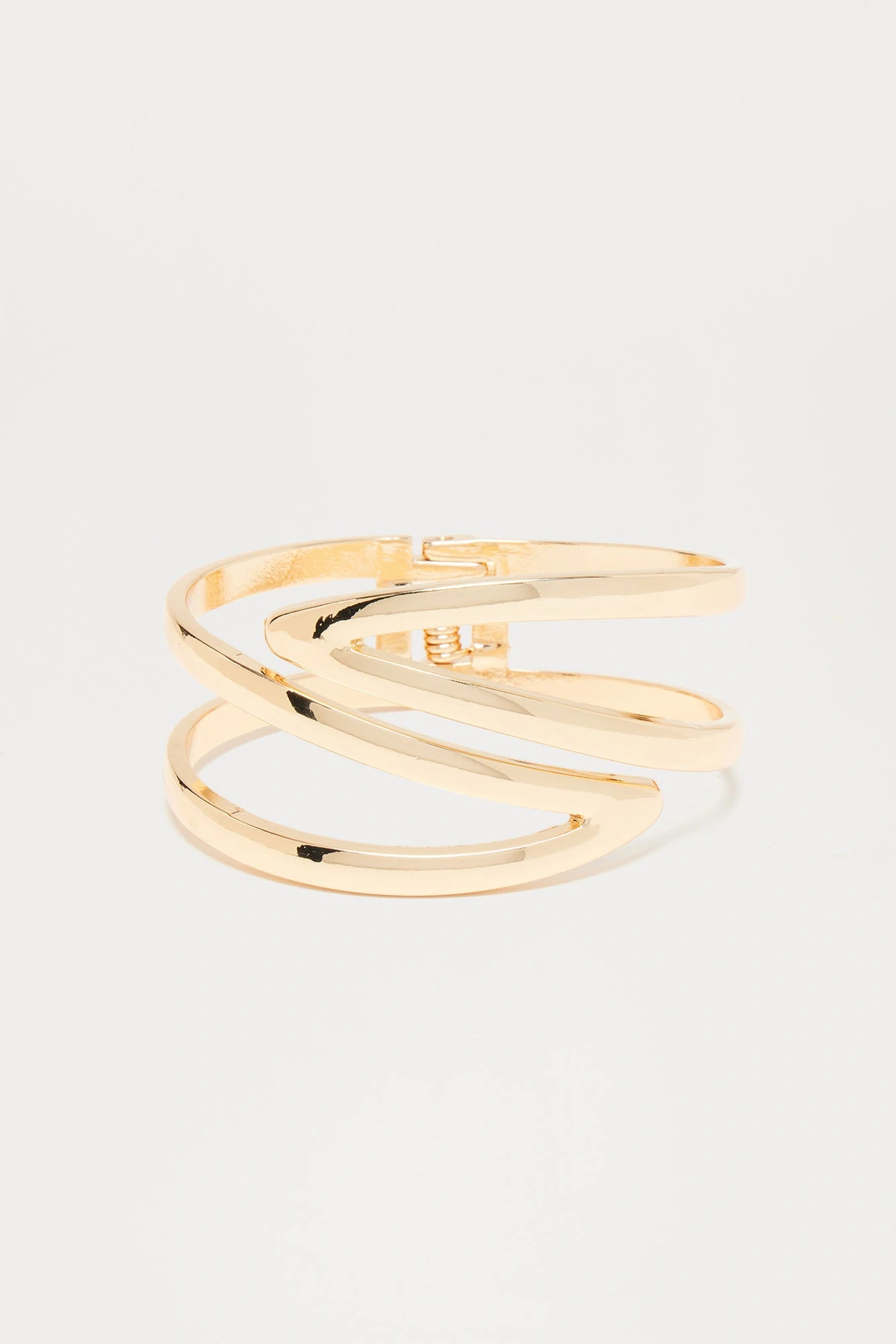 Drinks On Me Cuff Bracelet - Gold — Dourado