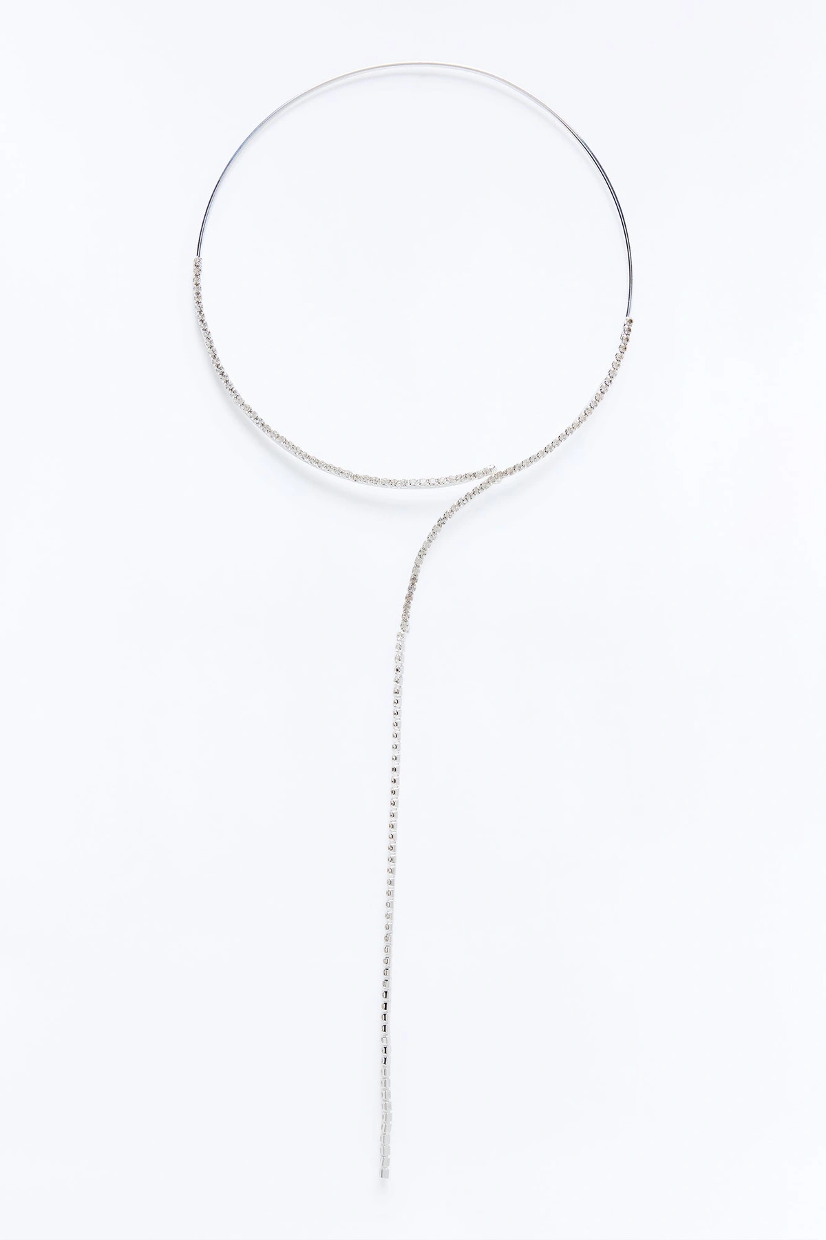 Ice Drip Choker - Silver — Prateado