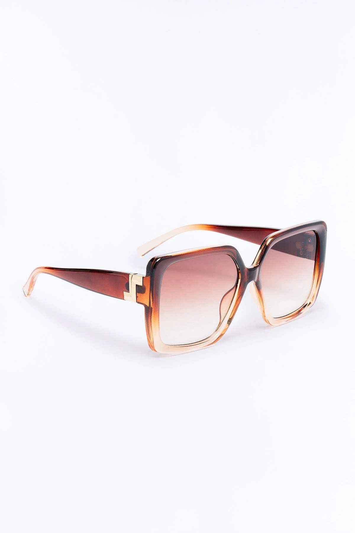 You've Changed Sunglasses - Brown/combo — Castanho/combinação