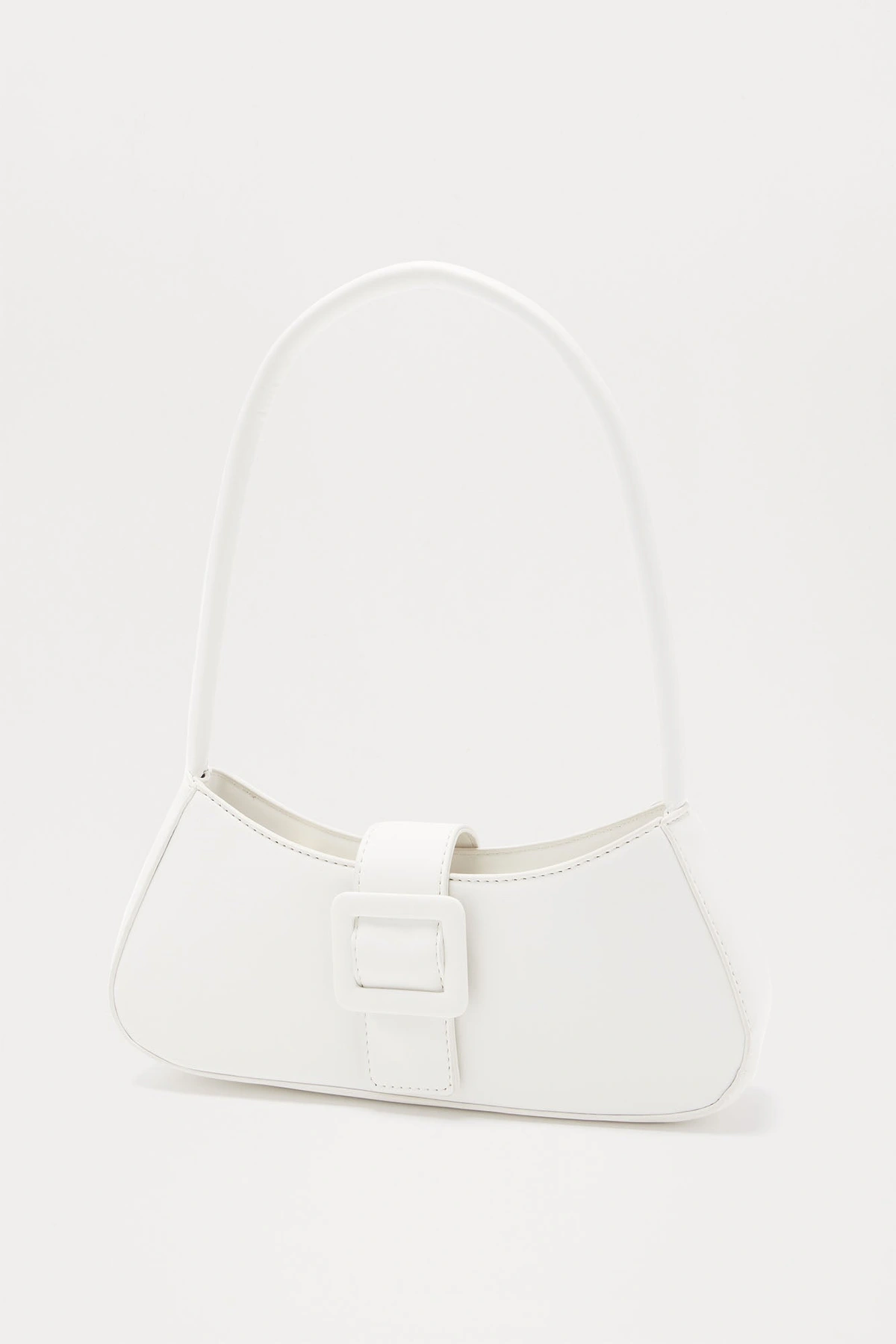 Cooper Shoulder Bag - White — Branco