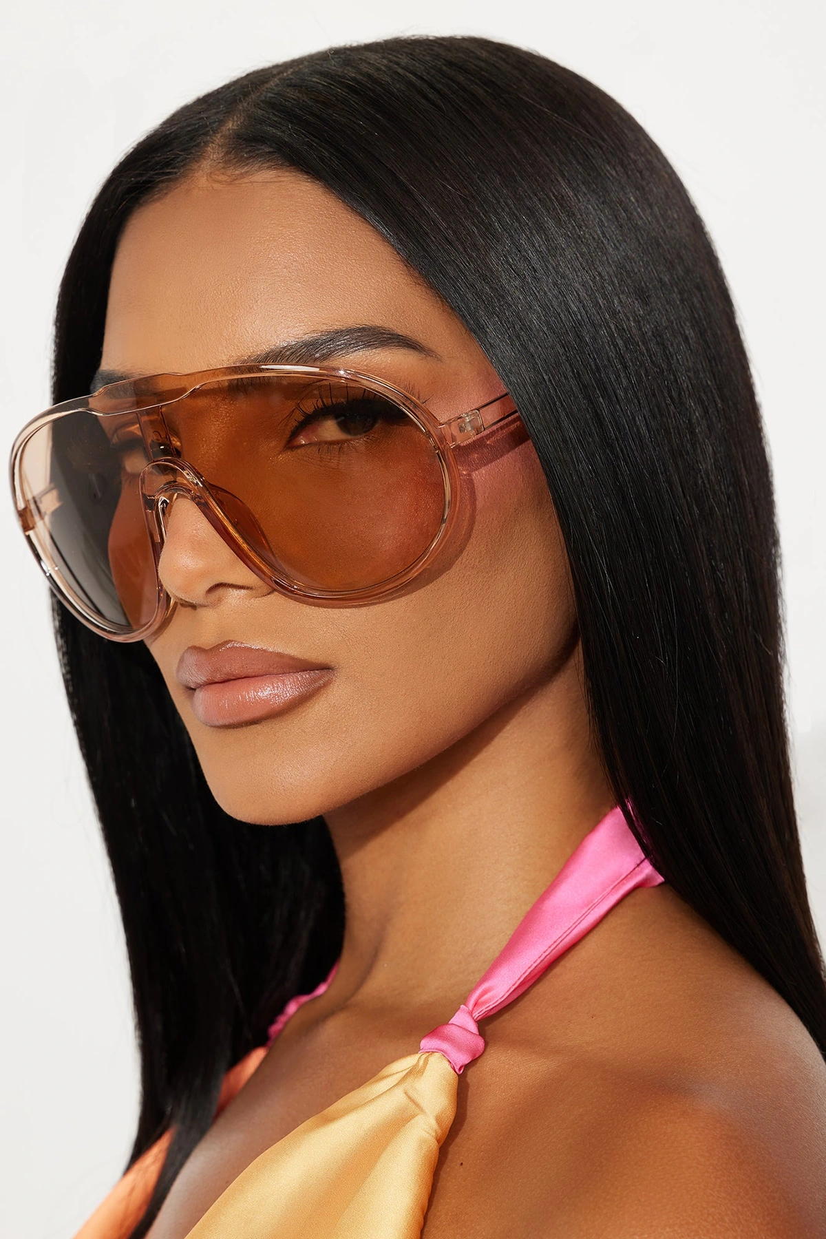 Big Mood Sunglasses - Nude — Nude