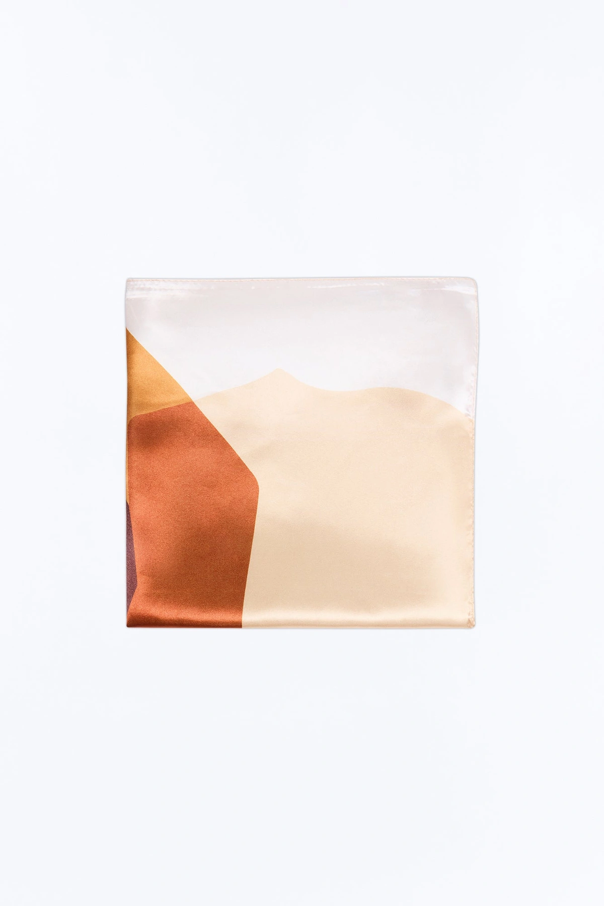 Breezy Floral Head Scarf - Brown/combo — Castanho/combinação