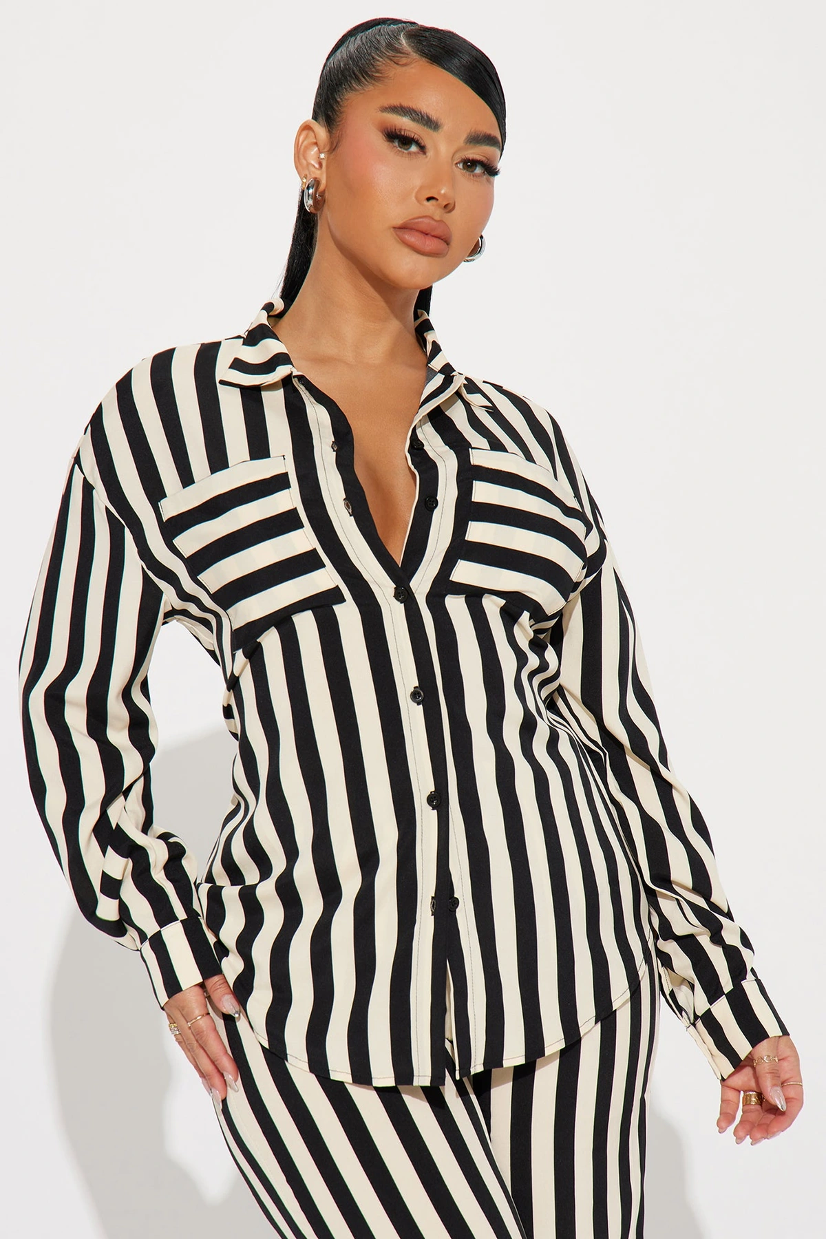Looking For Me Pant Set - Black/combo — Preto/combinação