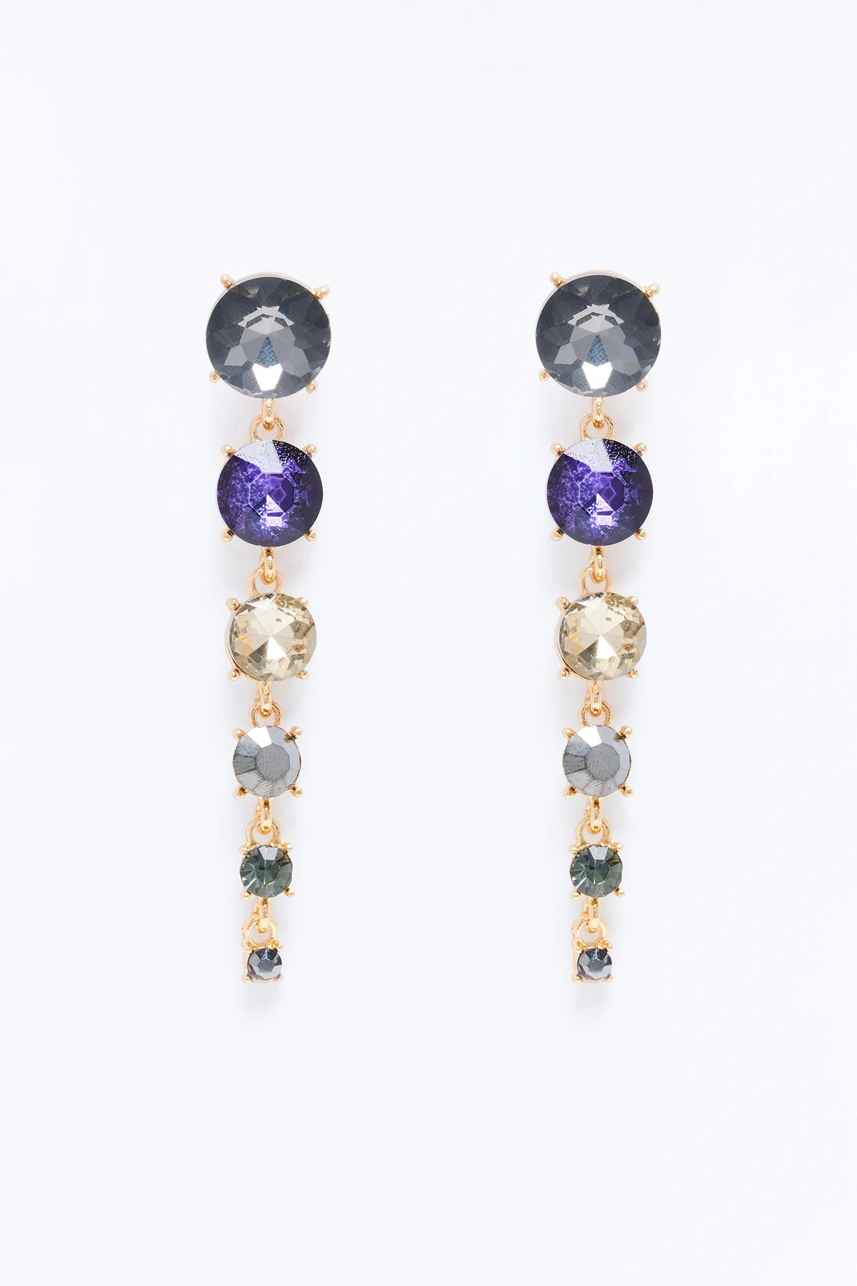 Keep Your Sparkle Earrings - Blue/combo — Azul/combinação