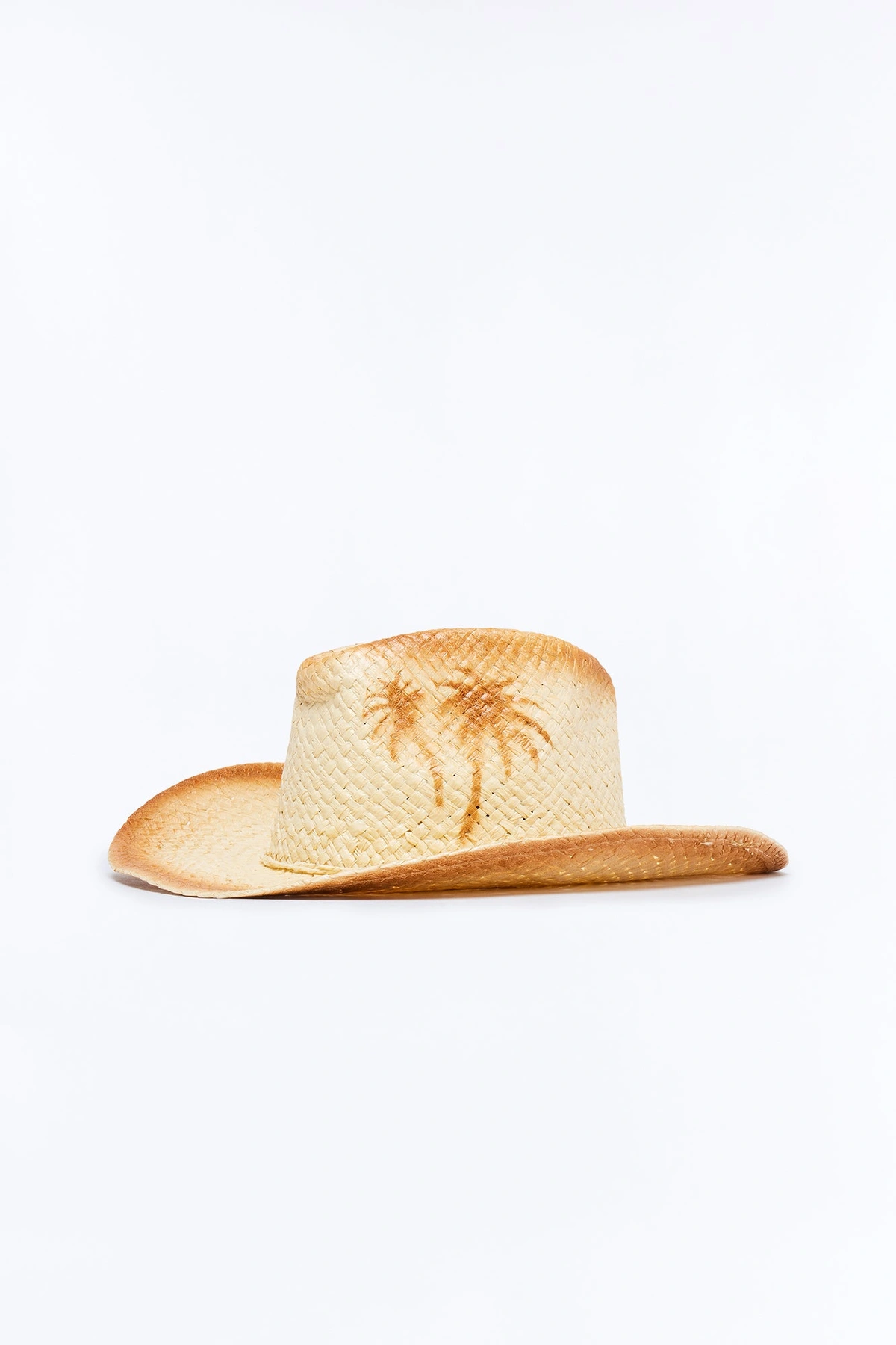 Palm Desert Straw Cowboy Hat - Tan — Castanho-claro