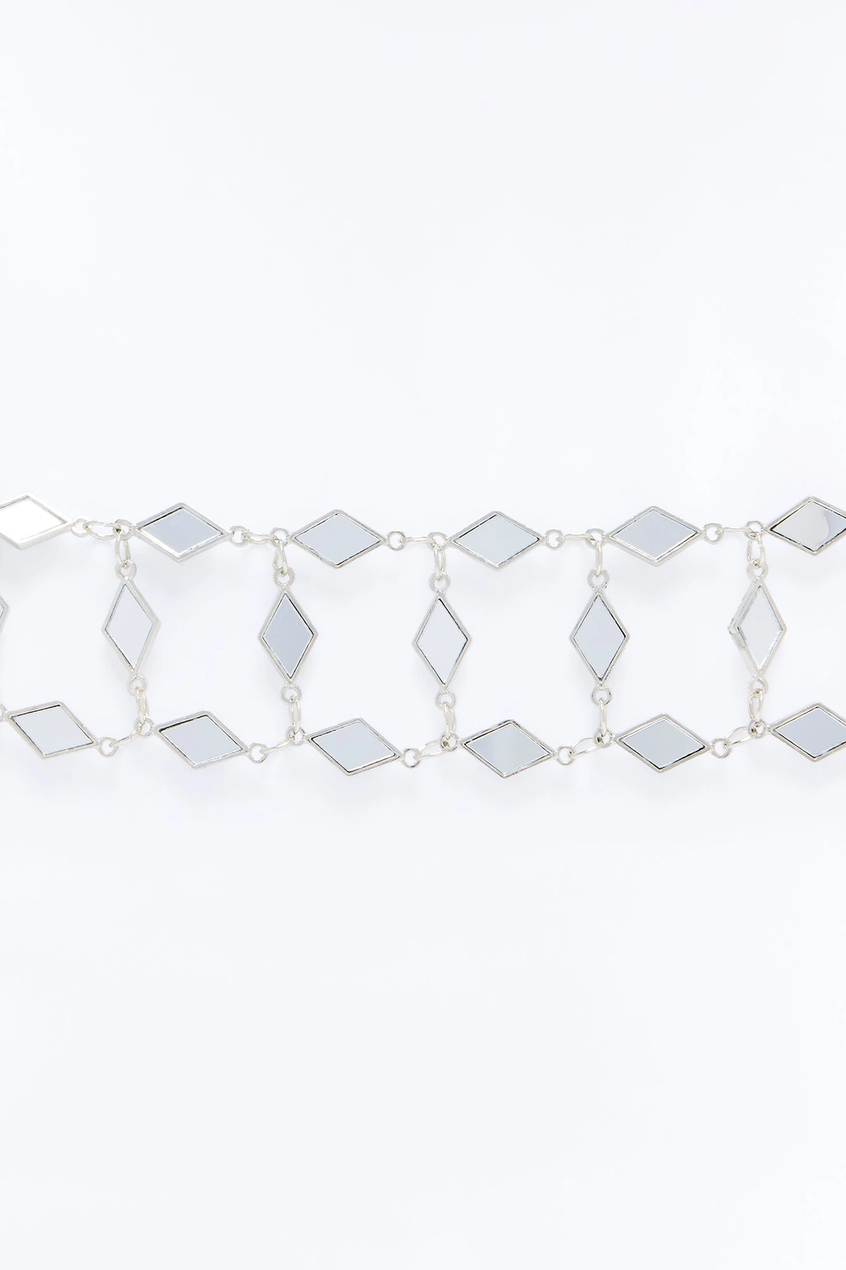 Your Reflection Chain Belt - Silver — Prateado