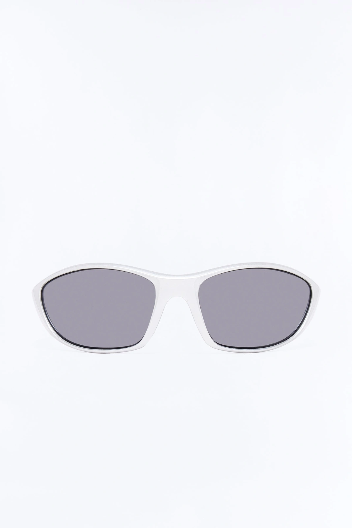 Chic And Speedy Sunglasses - Silver — Prateado