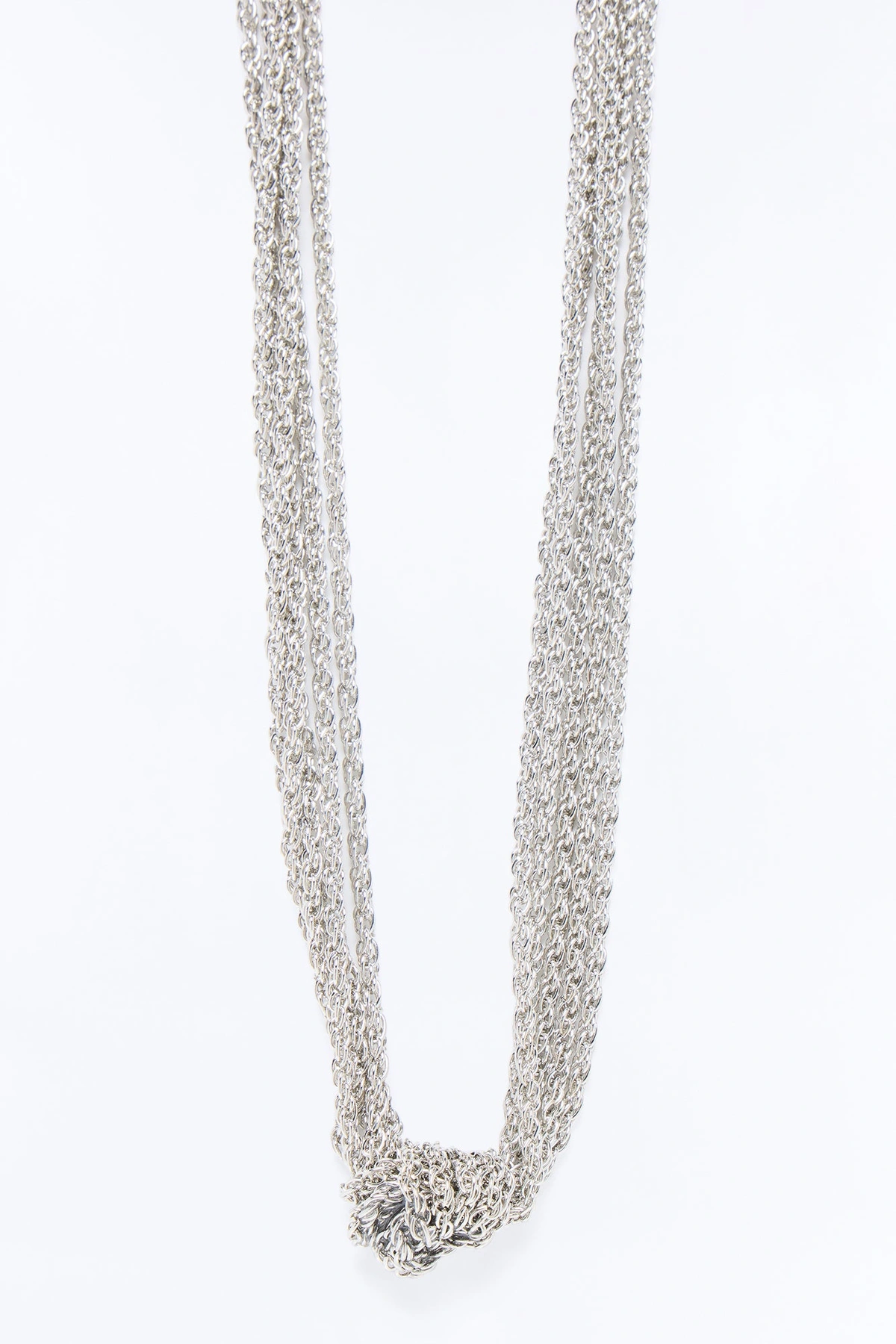 Unbreakable Bond Necklace - Silver — Prateado