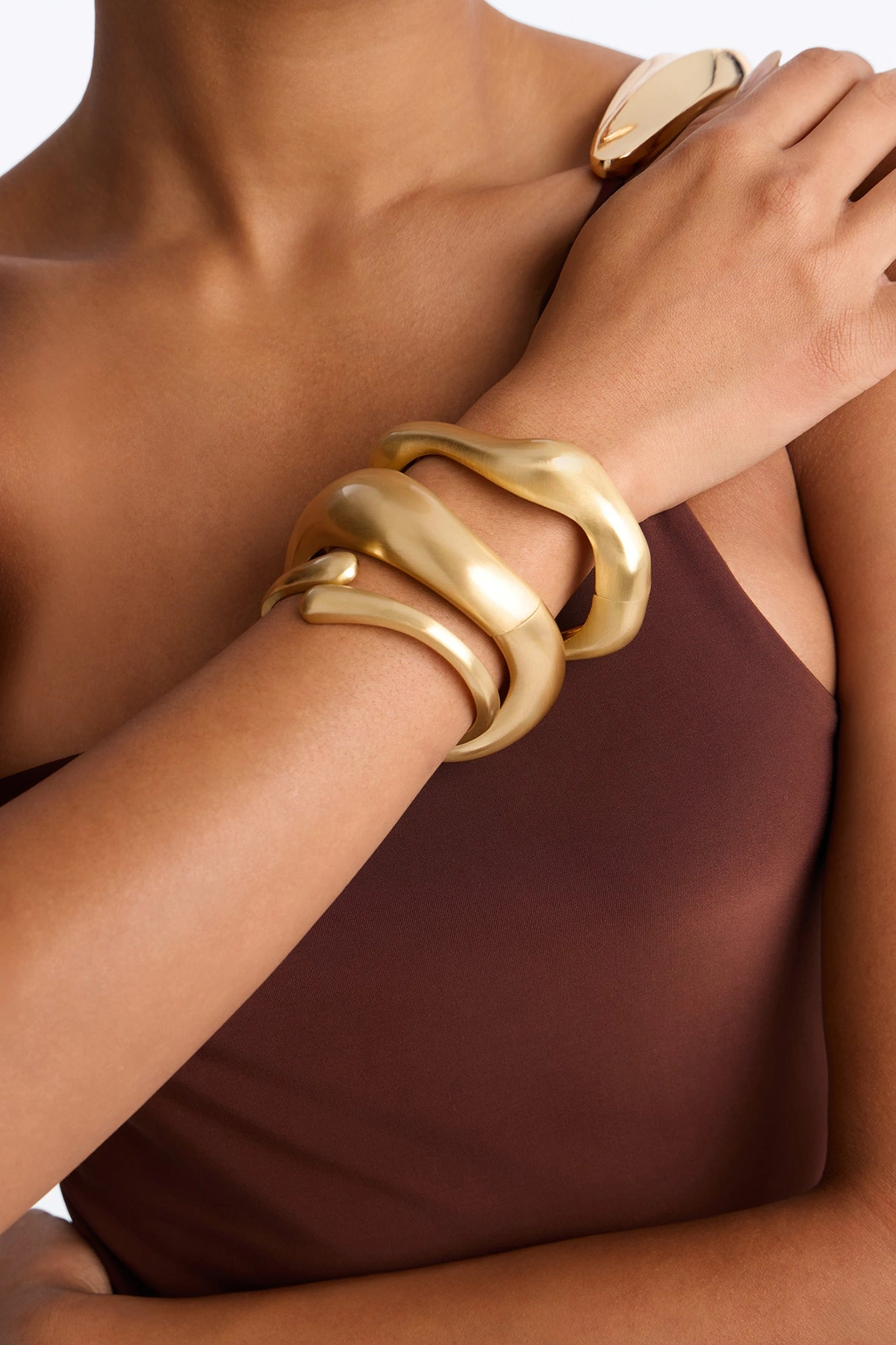 Back Again 3 Piece Bracelet Set - Antique Gold — Antique Dourado