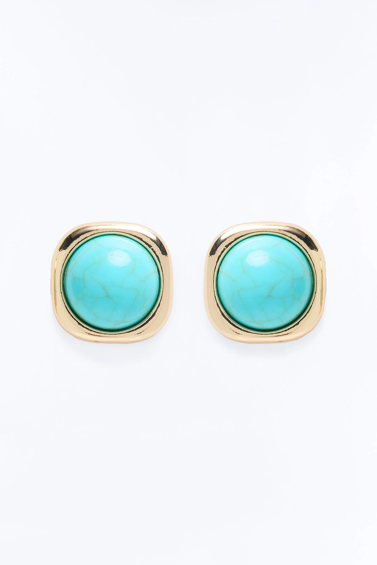 Oceana Muse Stud Earrings - Turquoise — Turquoise