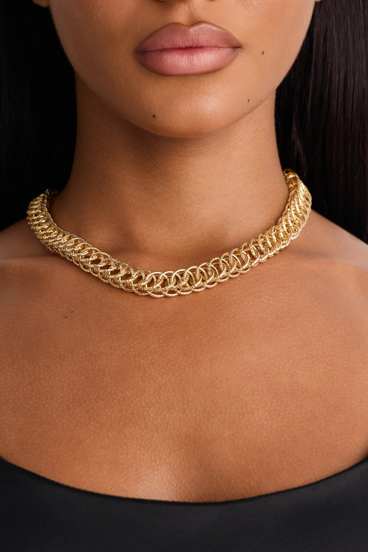 Cool Girl Energy Necklace - Gold — Dourado