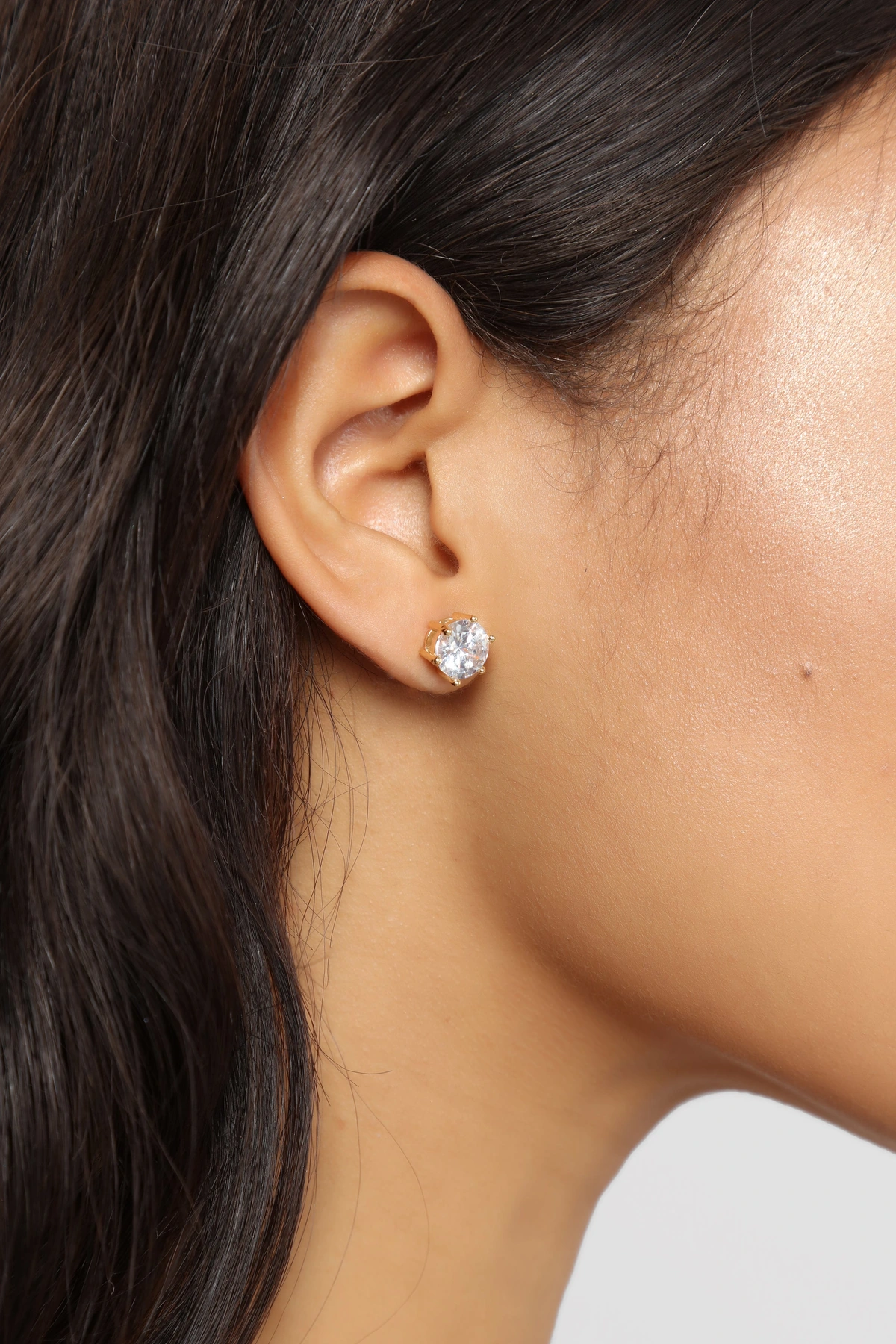 Found Me A Stud Earrings - Gold — Dourado