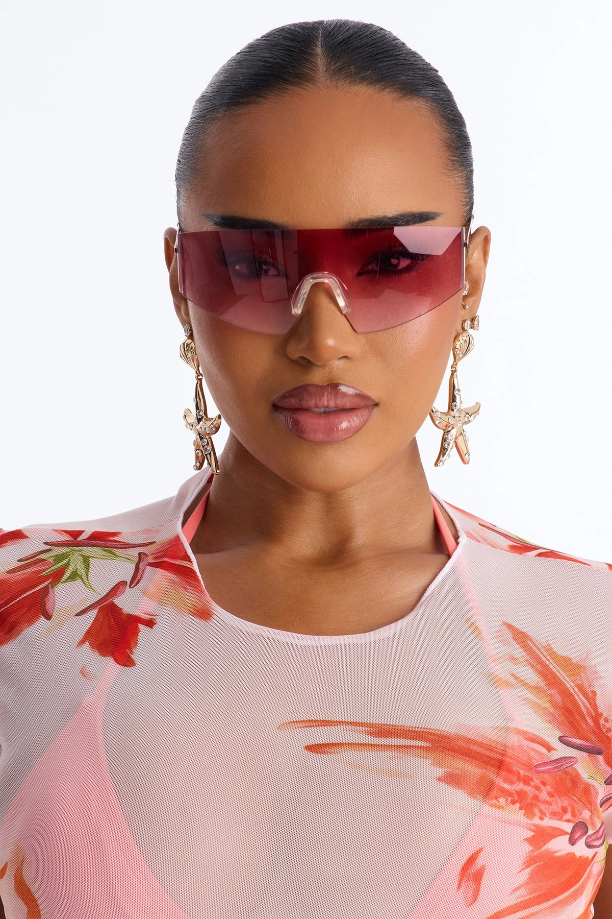 Surf's Up Sunglasses - Pink — Rosa