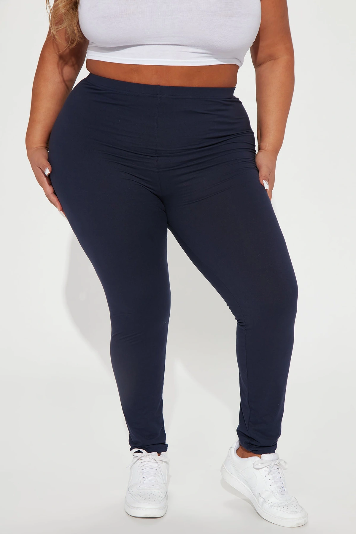 Almost Every Day Leggings - Navy — Azul-marinho
