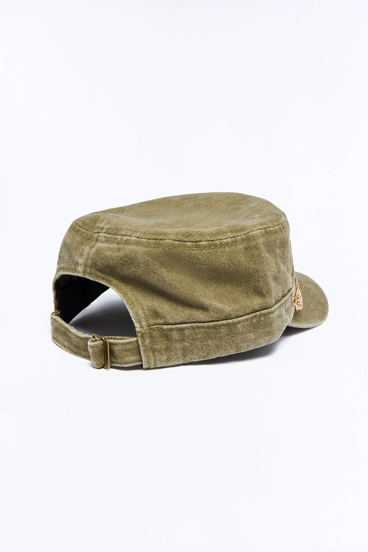 Westside Story Embellished Cadet Hat - Olive — Verde-azeitona