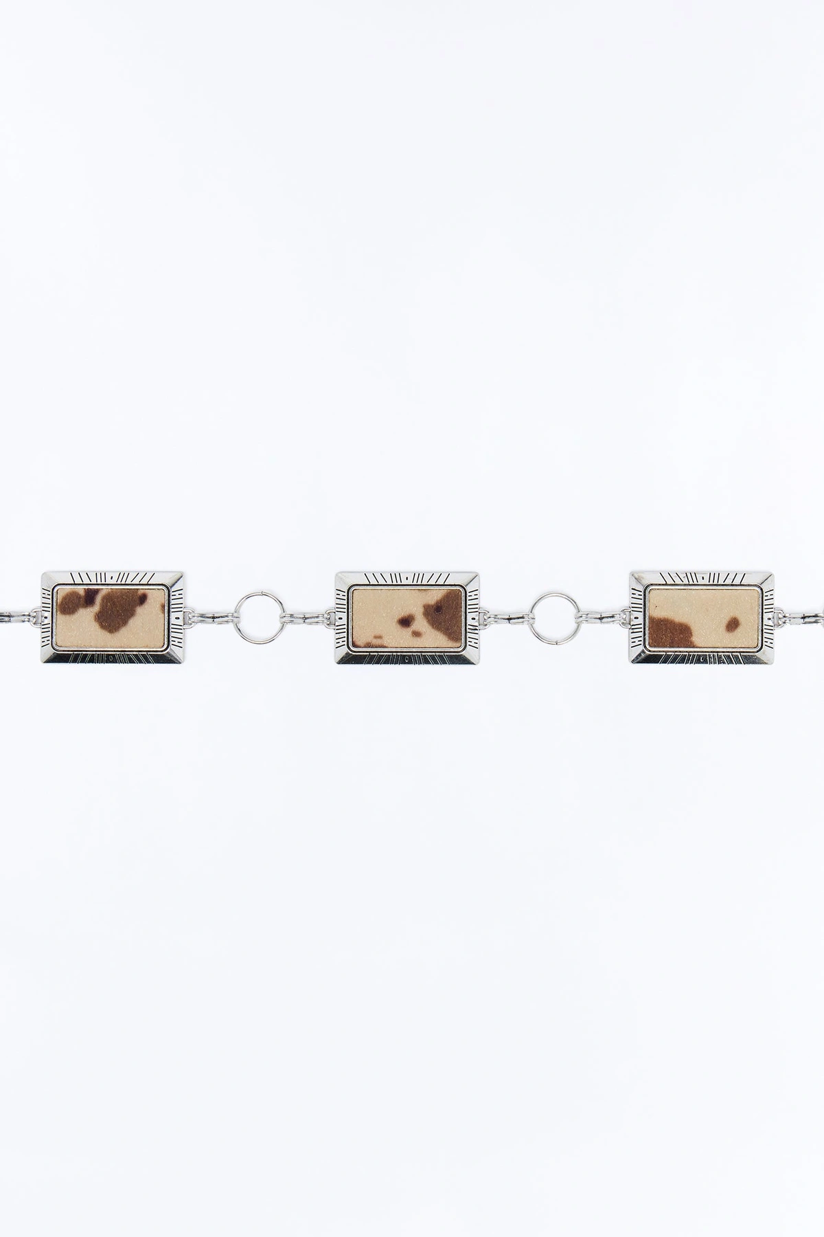Riding In Style Chain Belt - Silver — Prateado