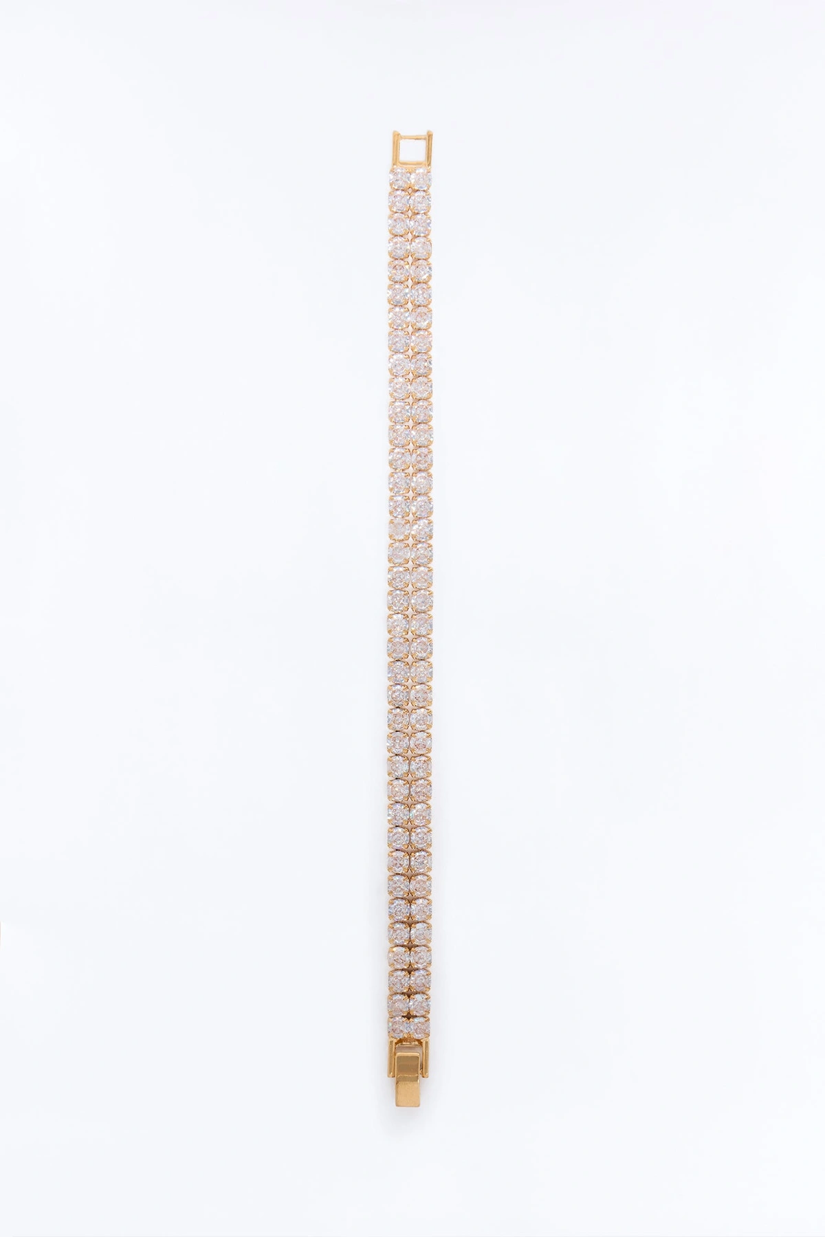 Cubic Zirconia So Dear To Me Bracelet - Gold — Dourado