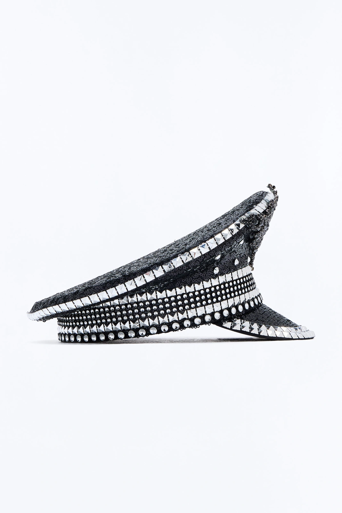 Hot Desert Captain Hat - Black — Preto