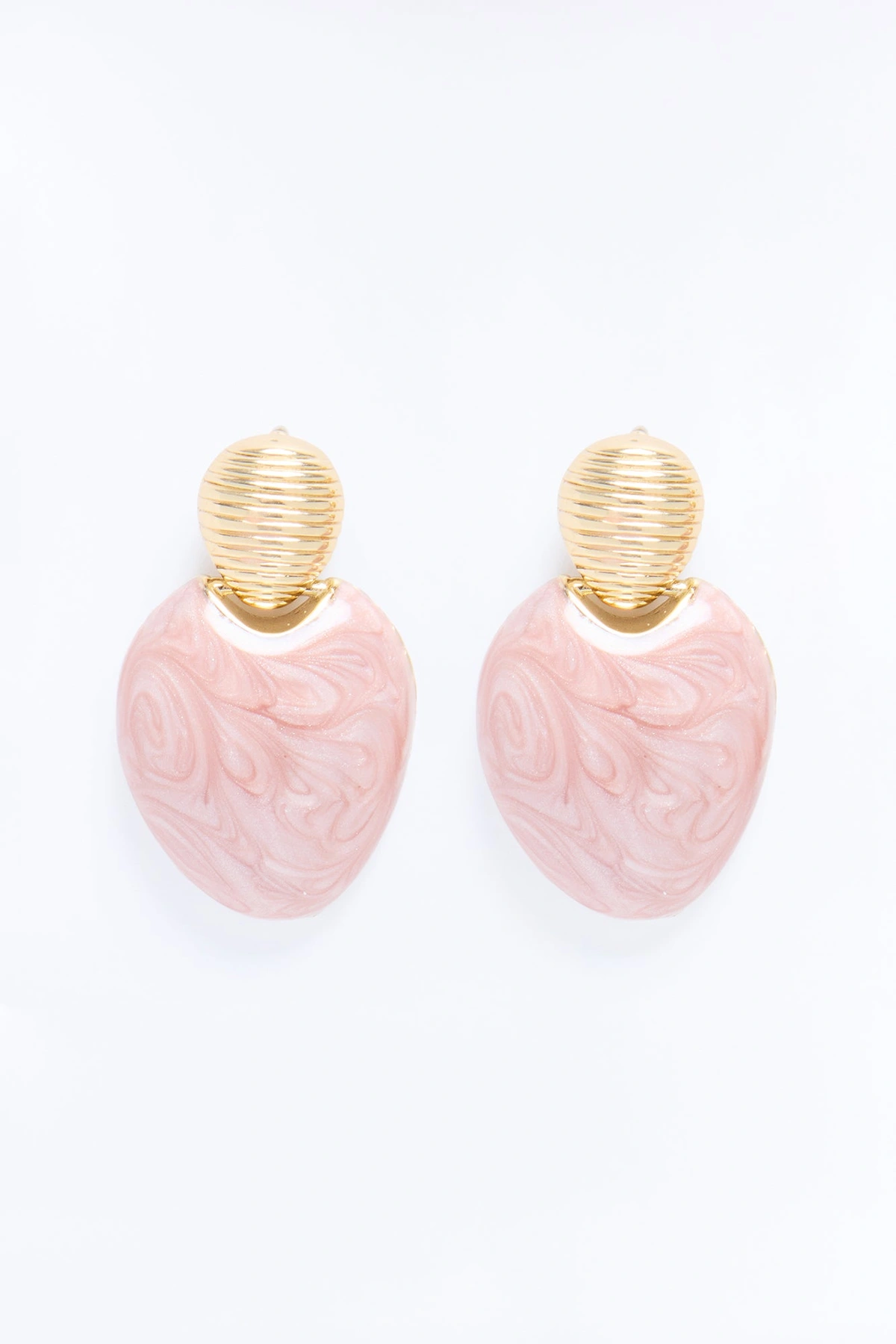 Sugar Rose Drop Earrings - Pink — Rosa
