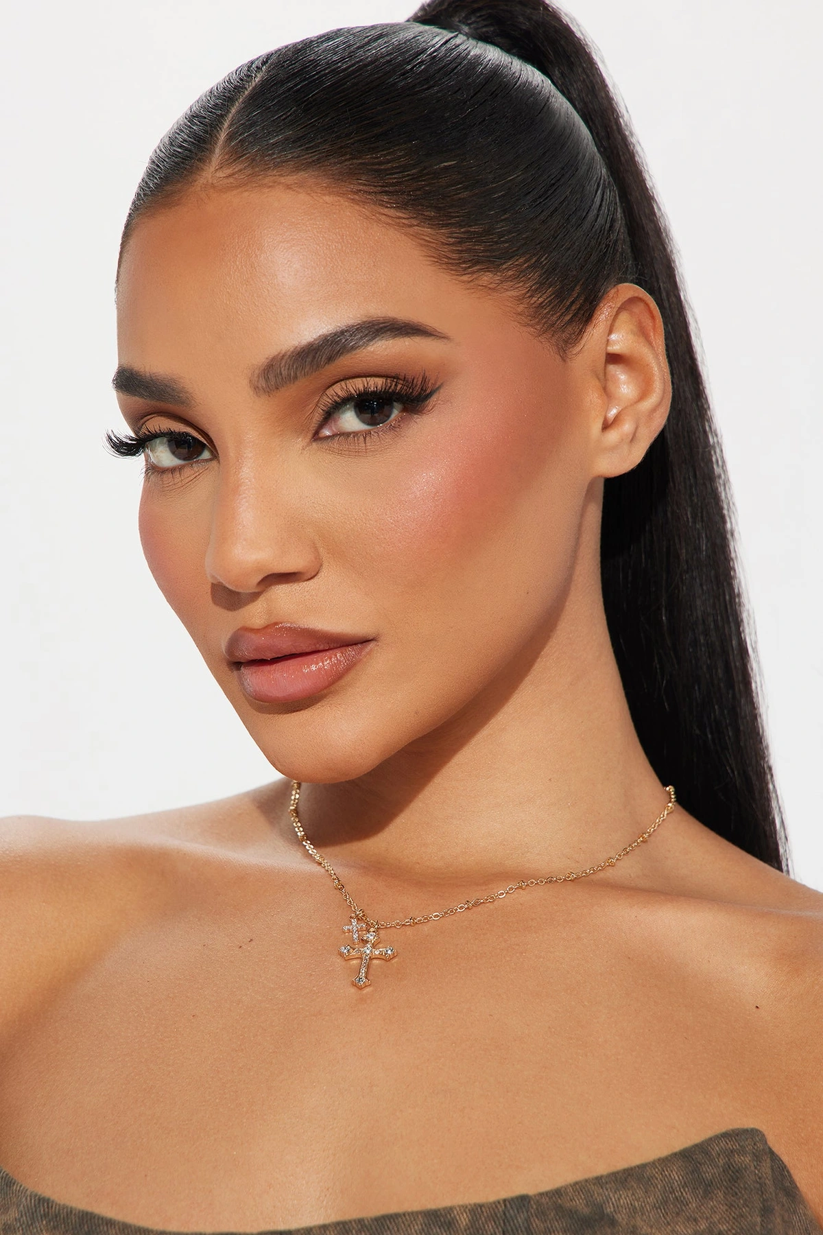 Let Your Light Shine Necklace - Gold — Dourado