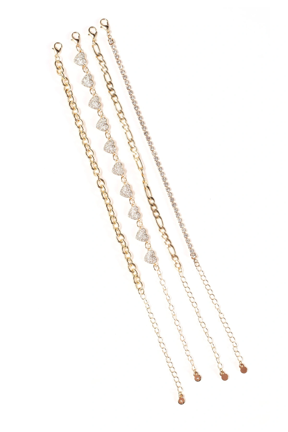 Believe In You 4 Piece Bracelet Set - Gold — Dourado