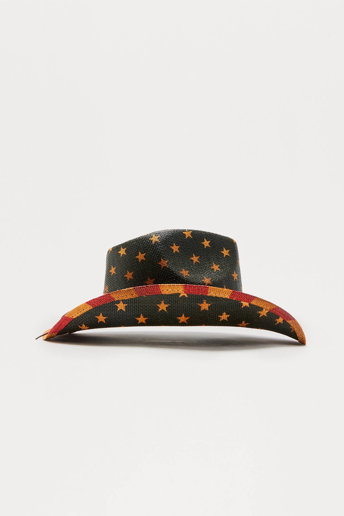 Cue The Fireworks Cowboy Hat - Red/combo — Vermelho/combinação