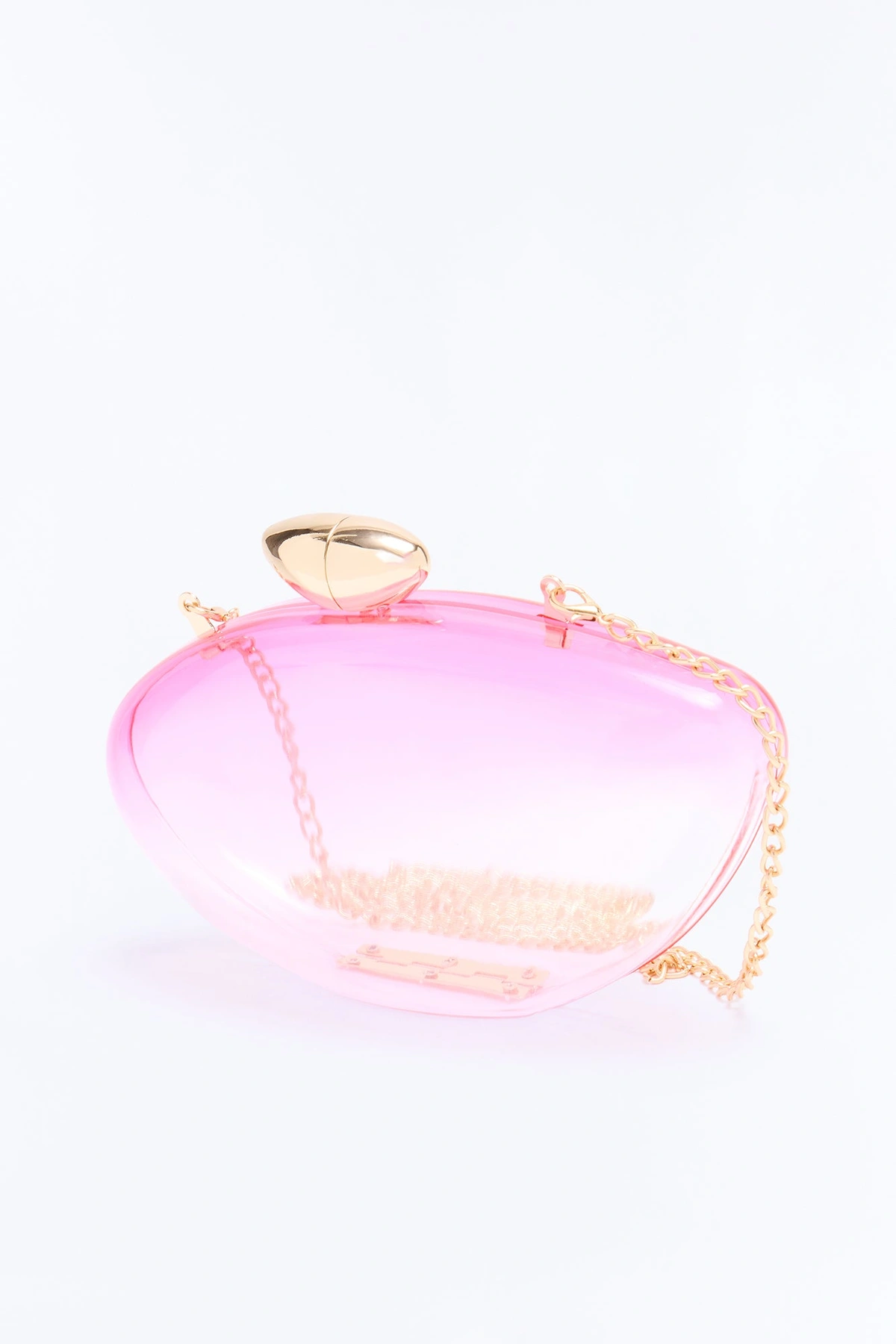Clear As Day Clutch - Pink — Rosa