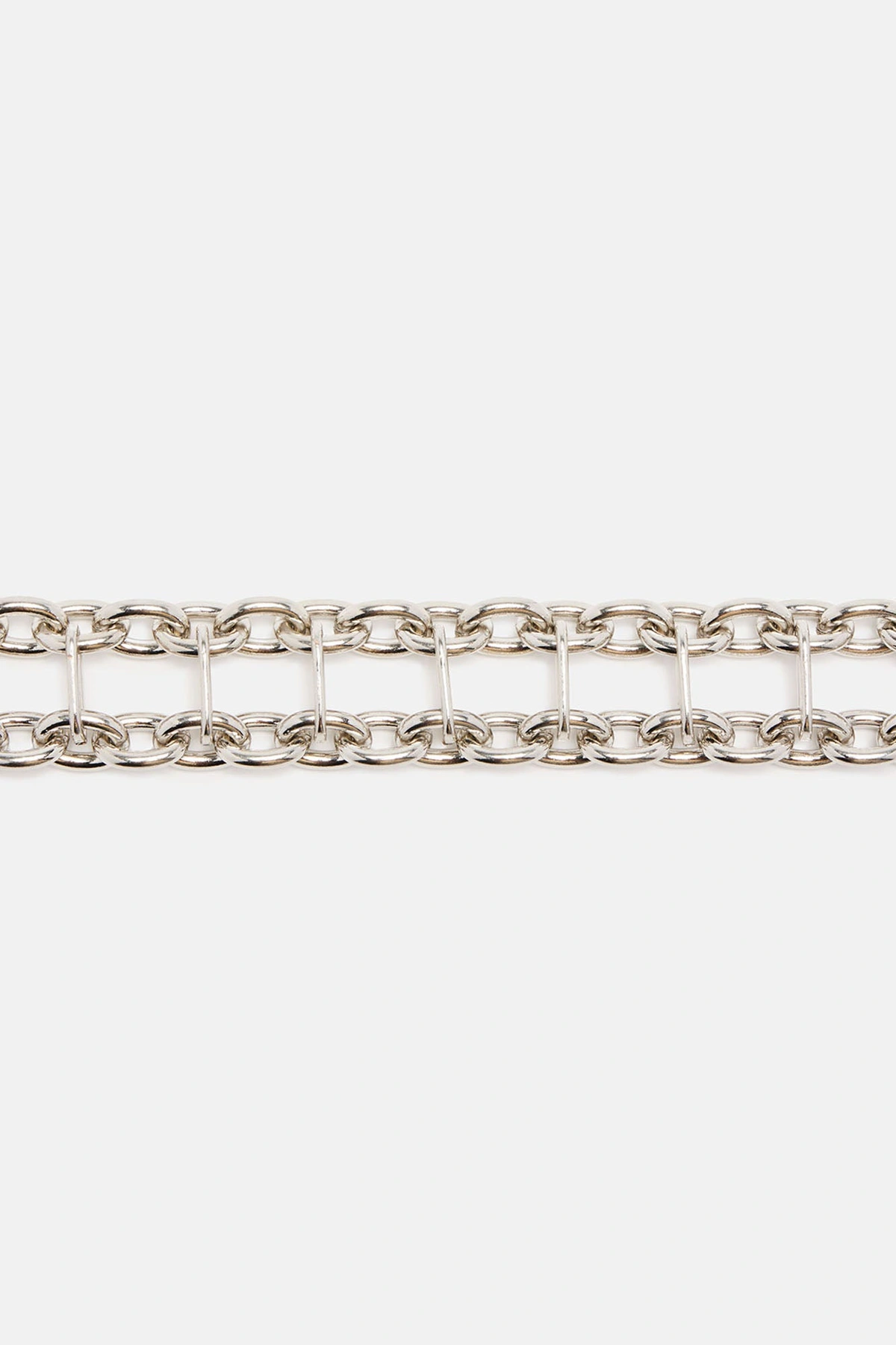 Chains For Me Choker - Silver — Prateado