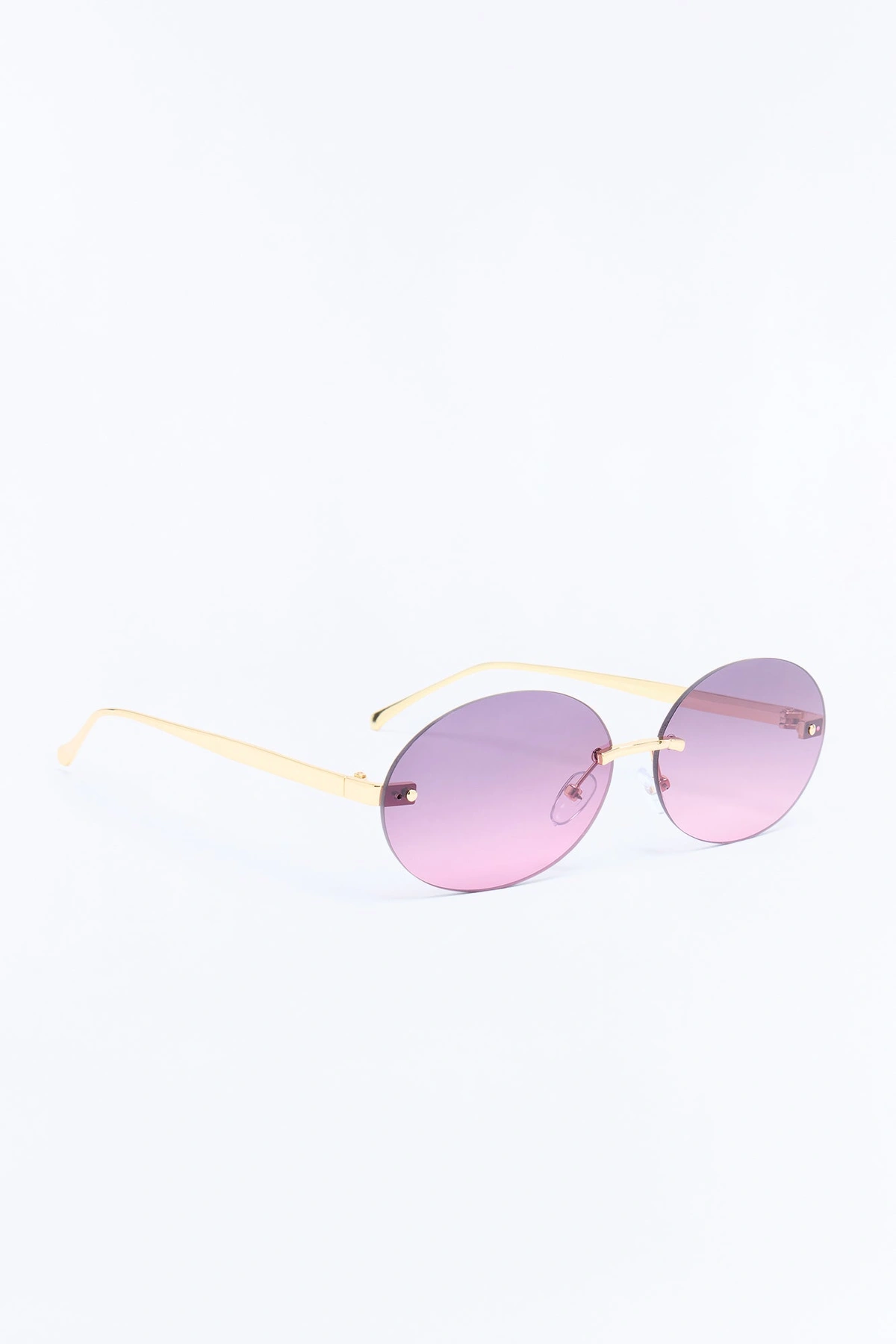 Should Have Been Us Sunglasses - Gold/Purple — Dourado/Roxo