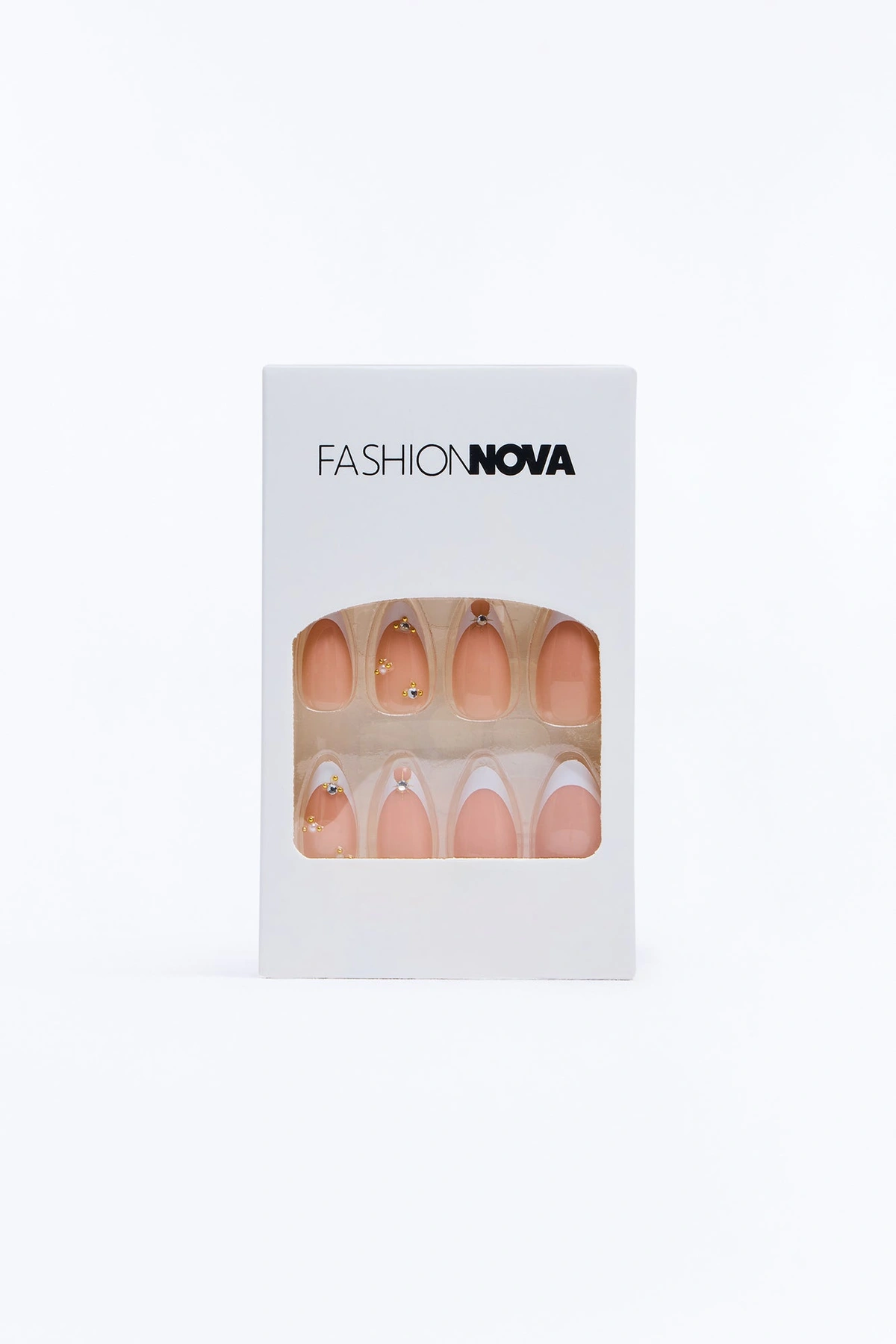 Classic Chic Press On Nail Set - Pink/combo — Rosa/combinação