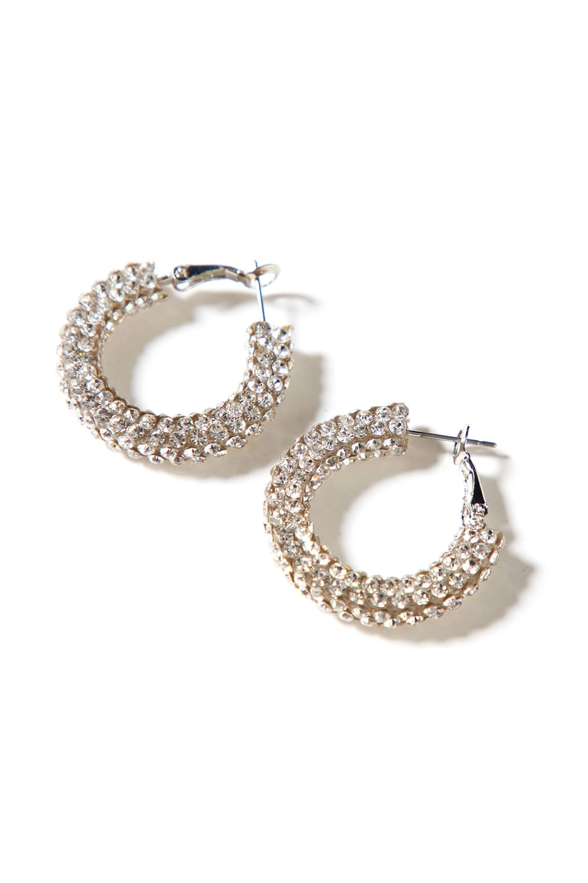 Not So Casual Earrings - Silver — Prateado