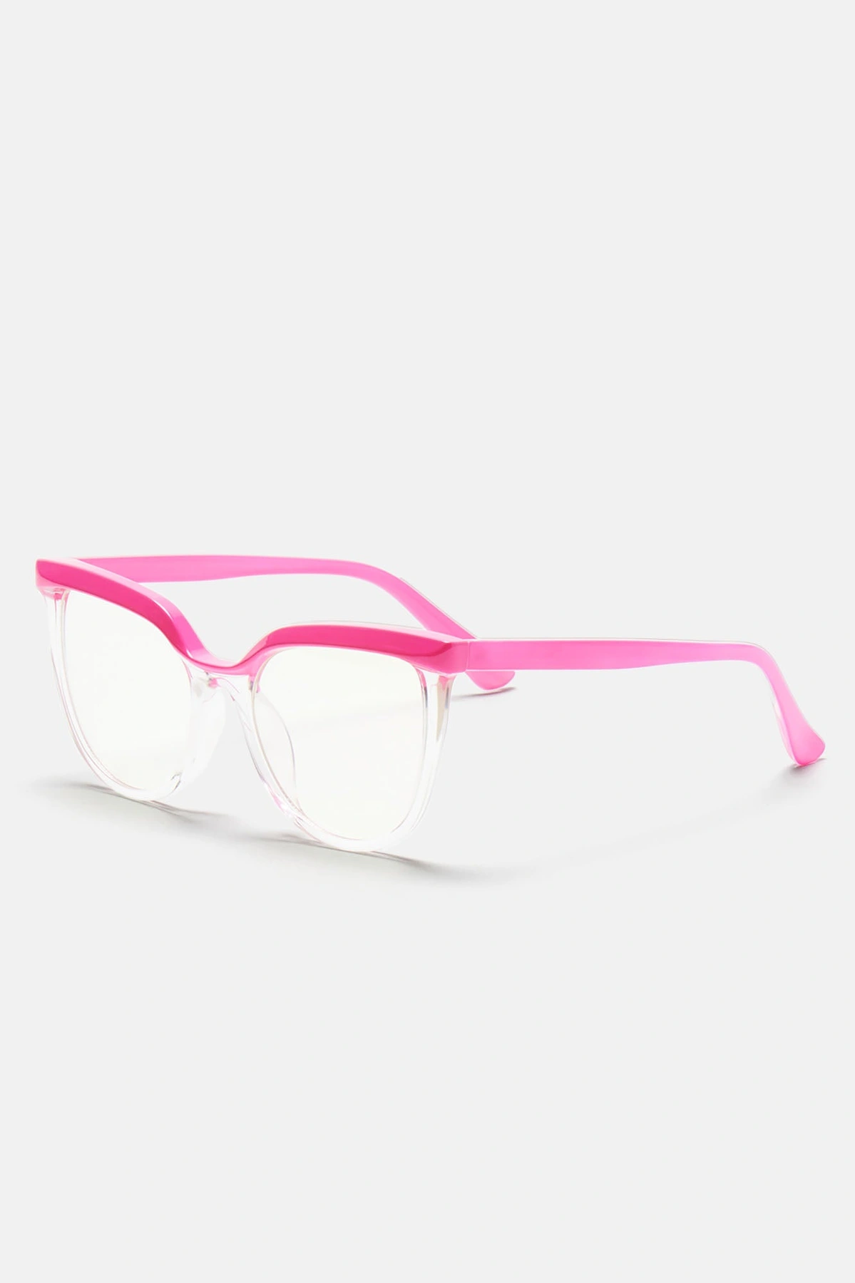 Clear As Day Blue Light Glasses - Hot Pink — Hot Rosa