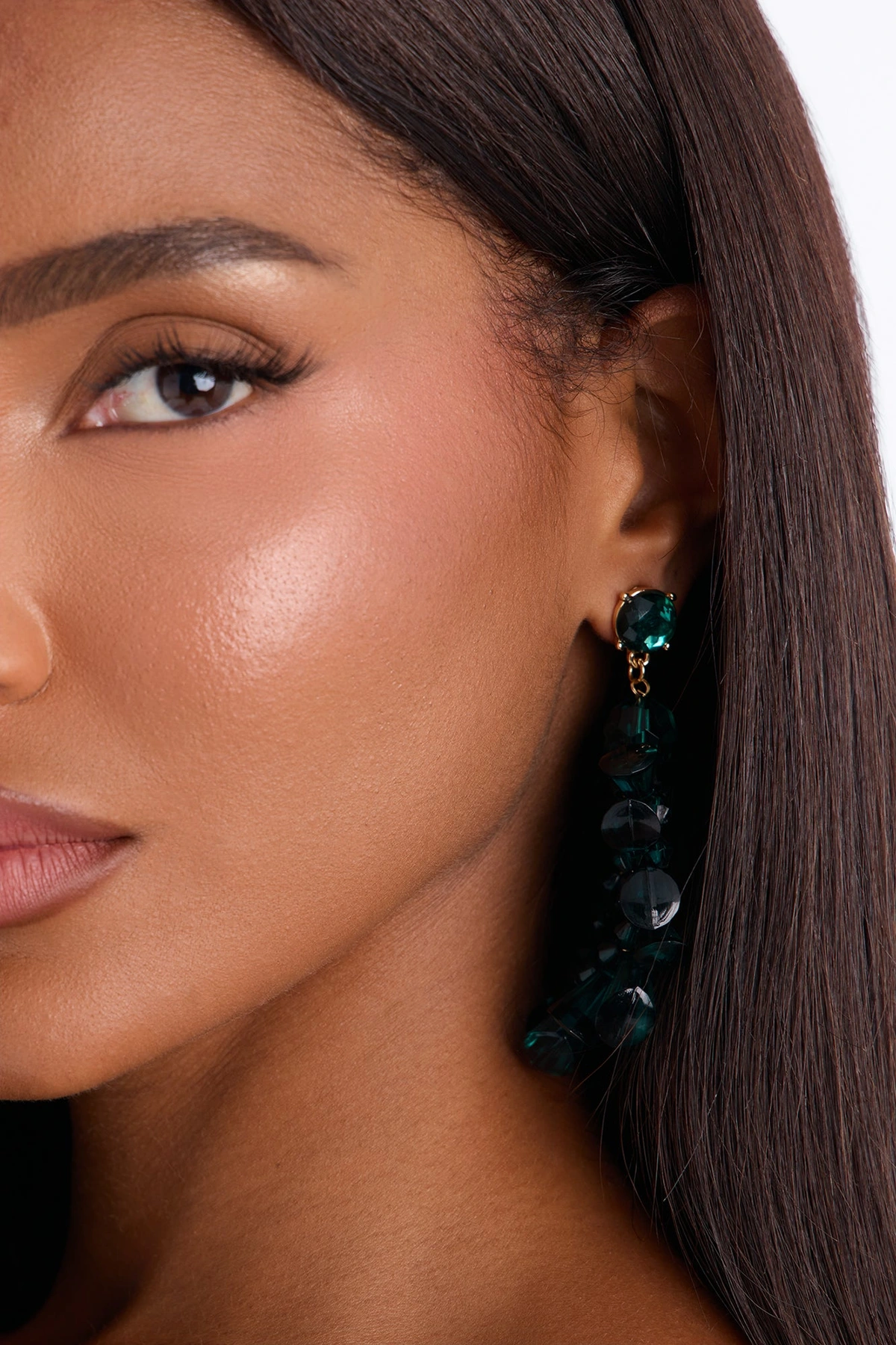 Enjoy The Breeze Drop Earrings - Green — Verde