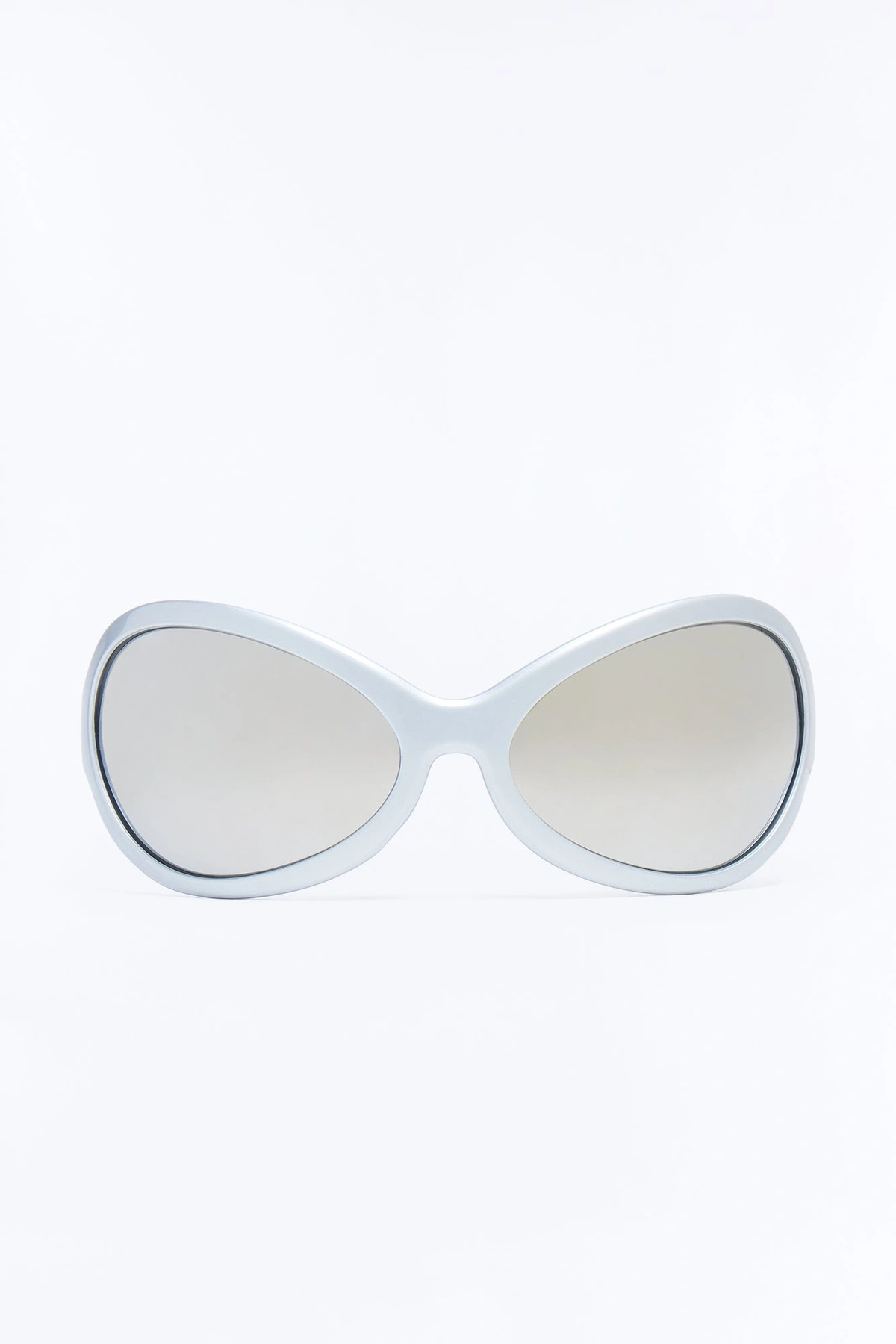 Outta Town Sunglasses - Silver — Prateado