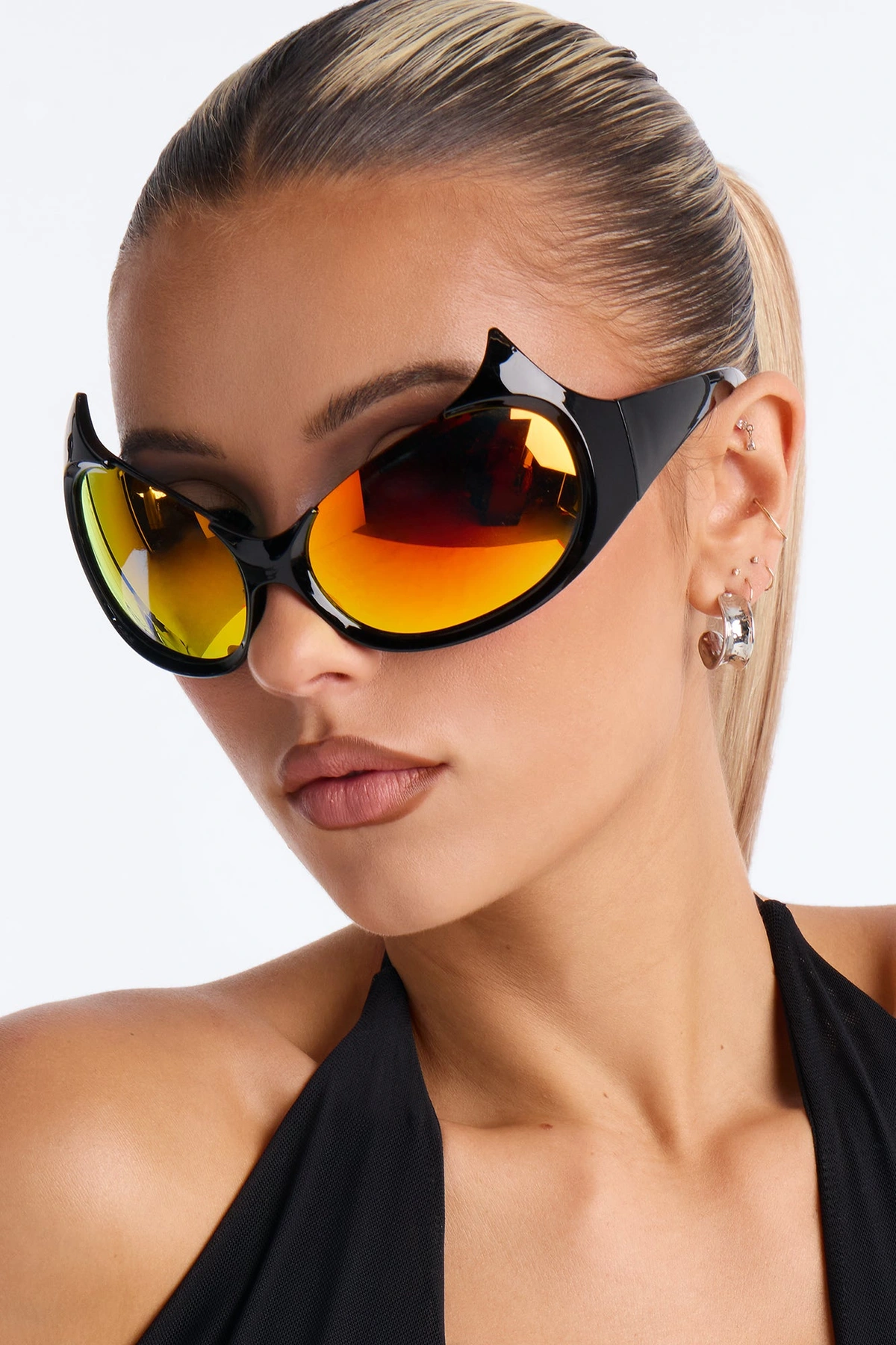 Raving Afterhours Sunglasses - Black/combo — Preto/combinação