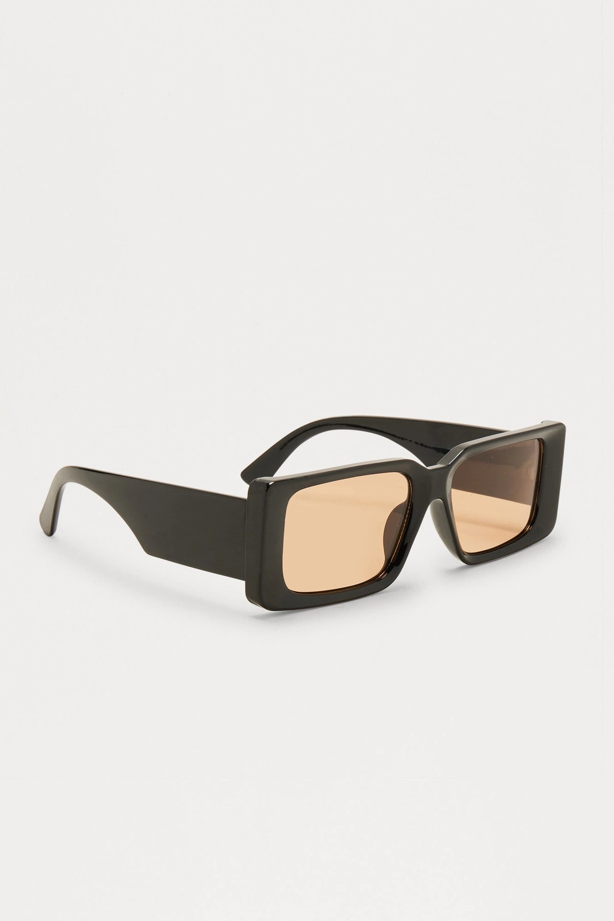 Sundaze Square Sunglasses - Black — Preto