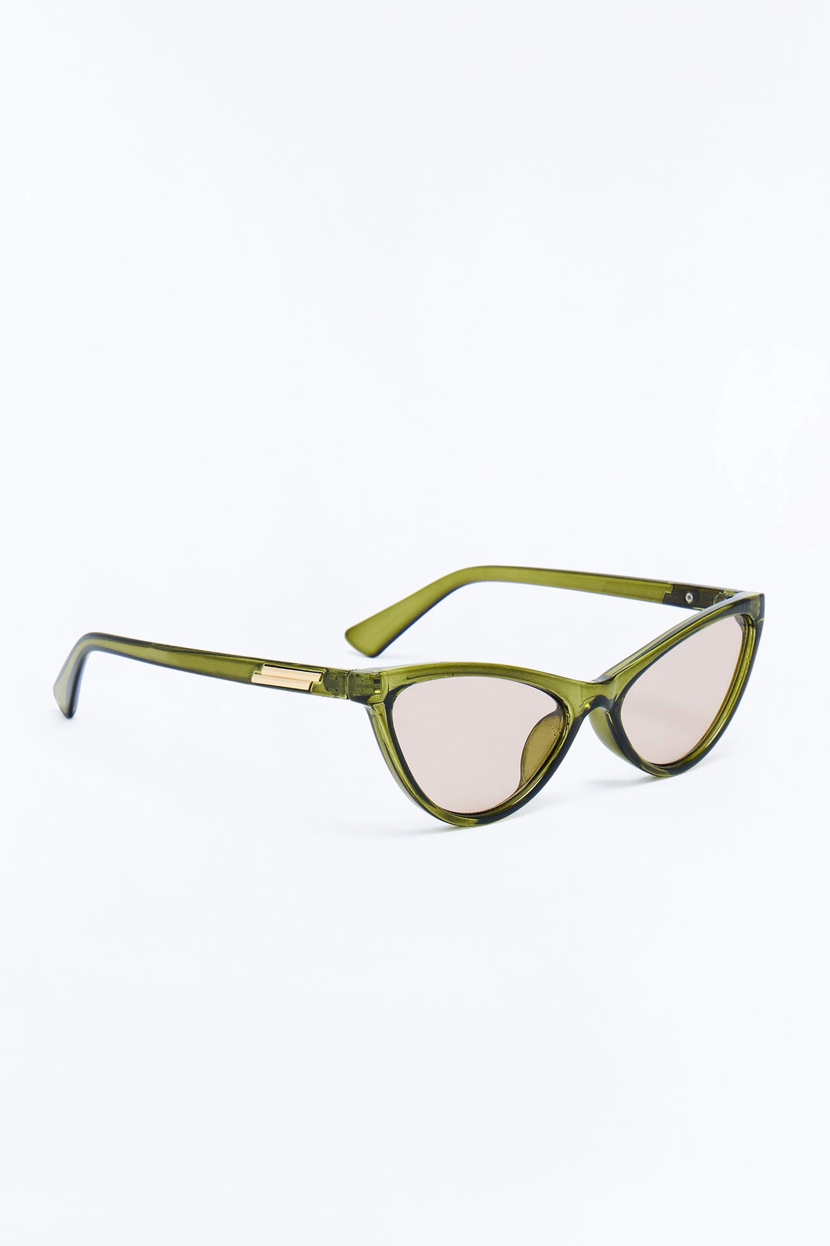 Notice Me Yet Sunglasses - Green — Verde